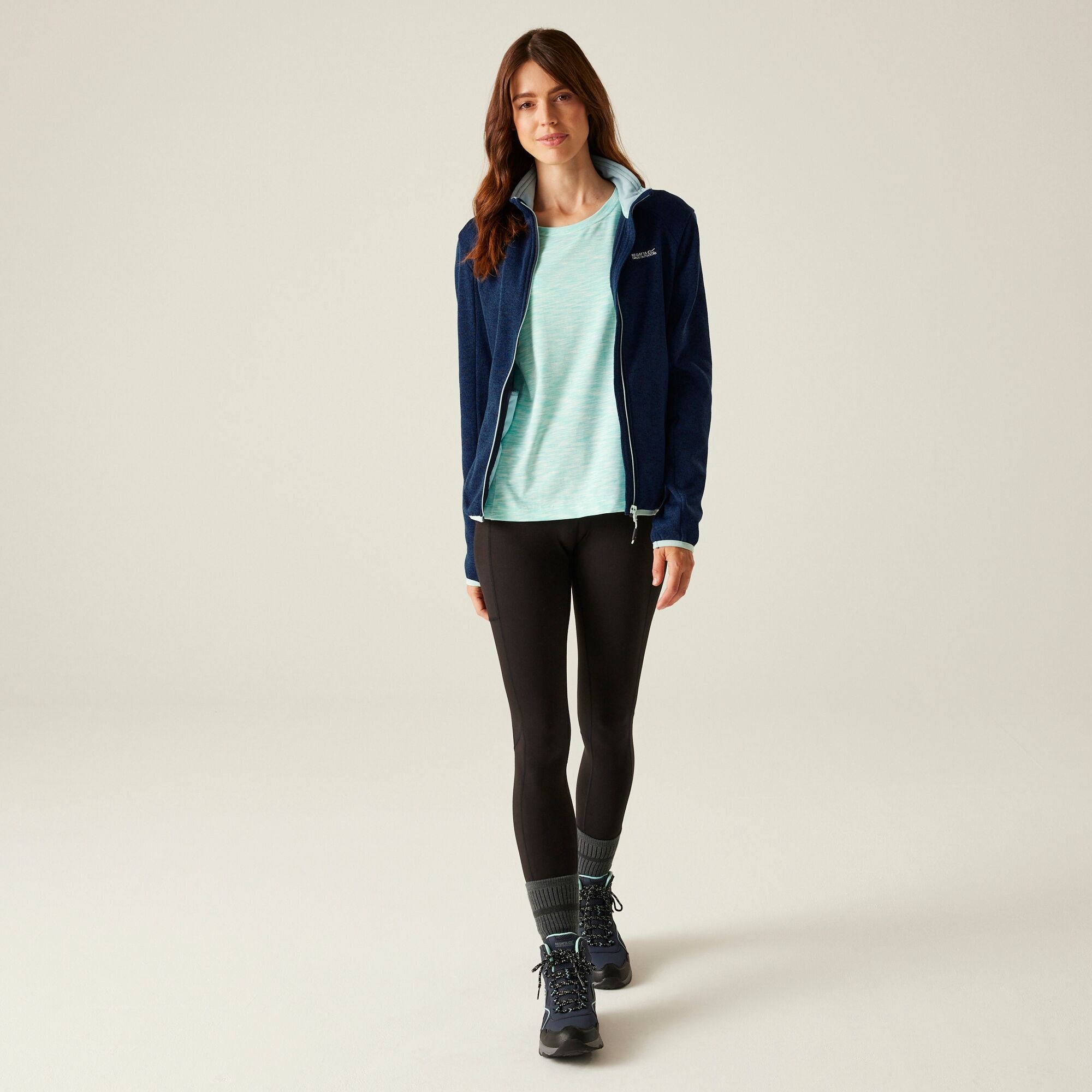 Women's Newhill II Full Zip Fleece | Navy Icy Morn