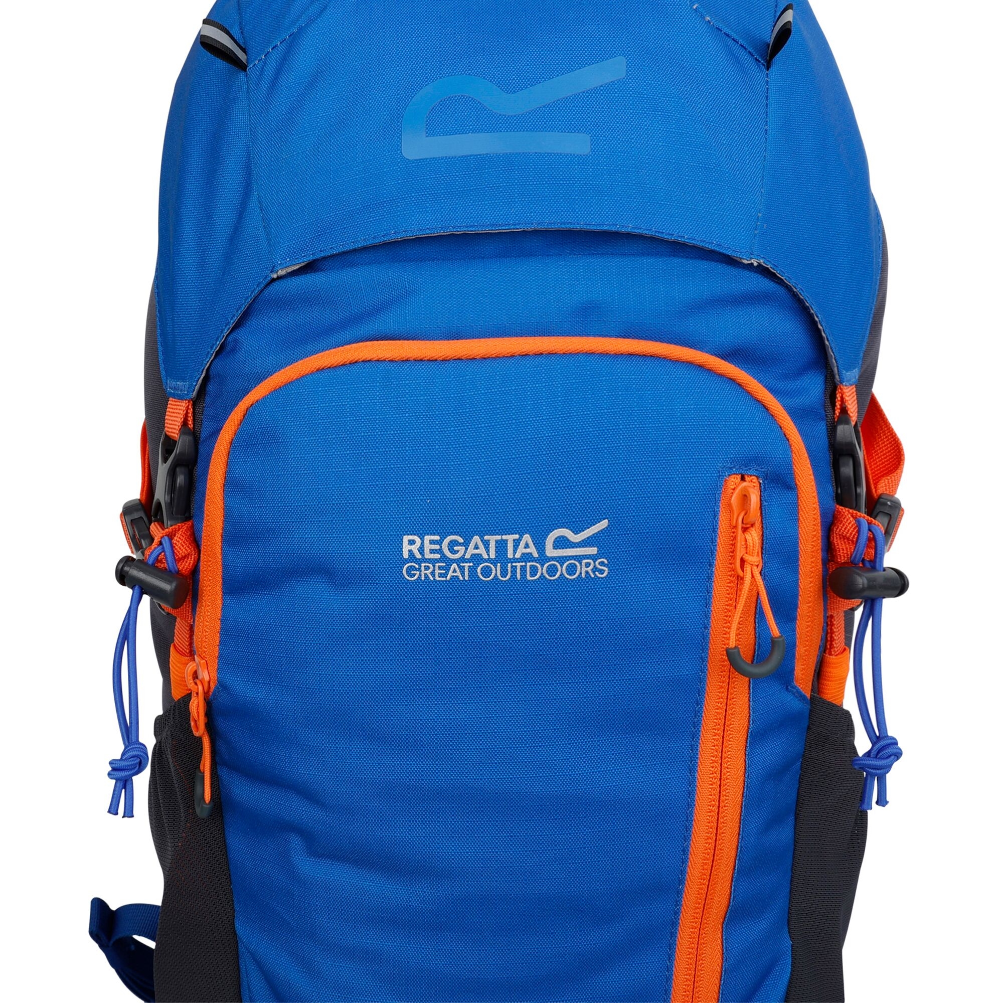 Highton V2 35L Backpack | Oxford blue Seal Grey Blaze Orange