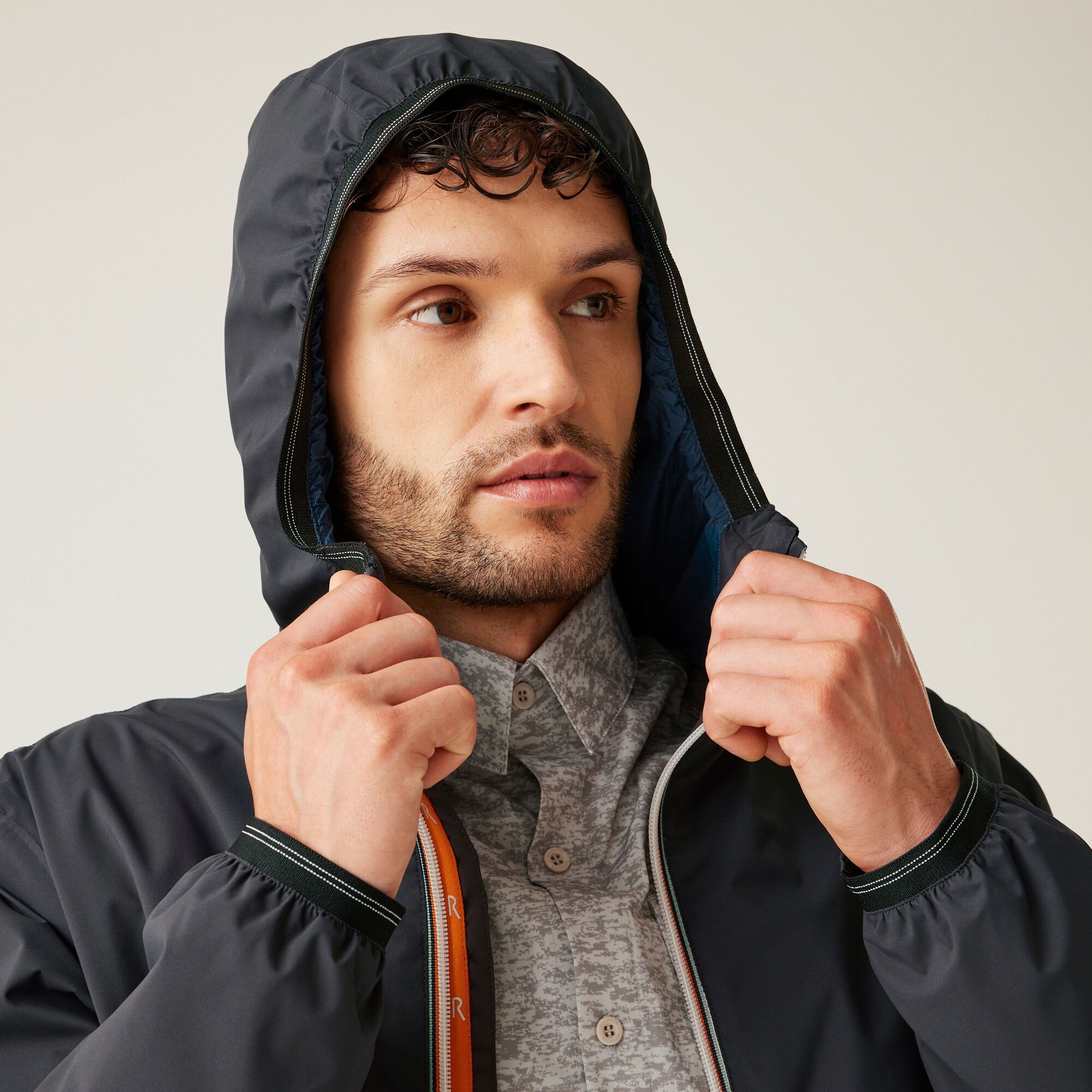 Men's Rehan Waterproof Jacket | Ash