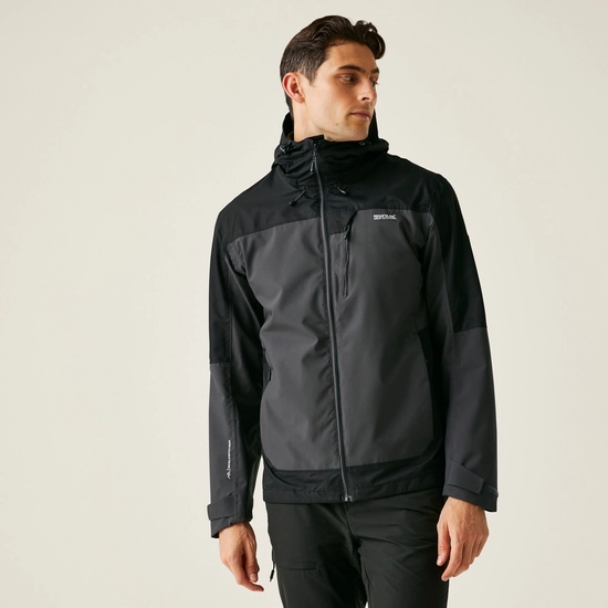 Men's Highton IV Stretch Waterproof Jacket | Treetop Black