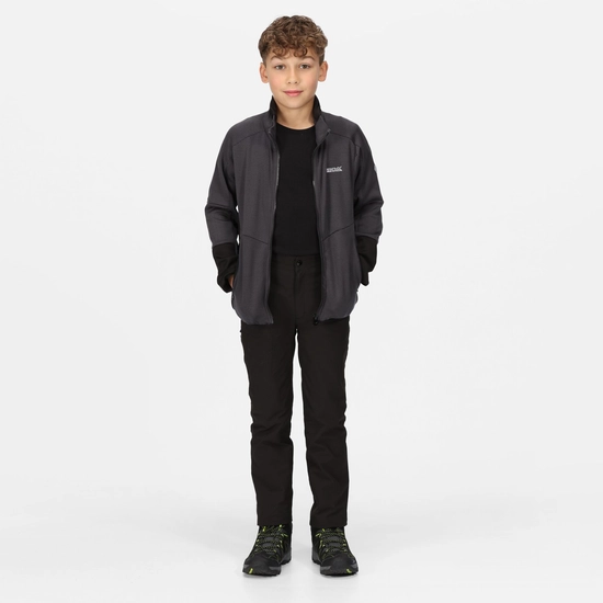 Kids' Highton Winter Full Zip III | Dark Grey Black
