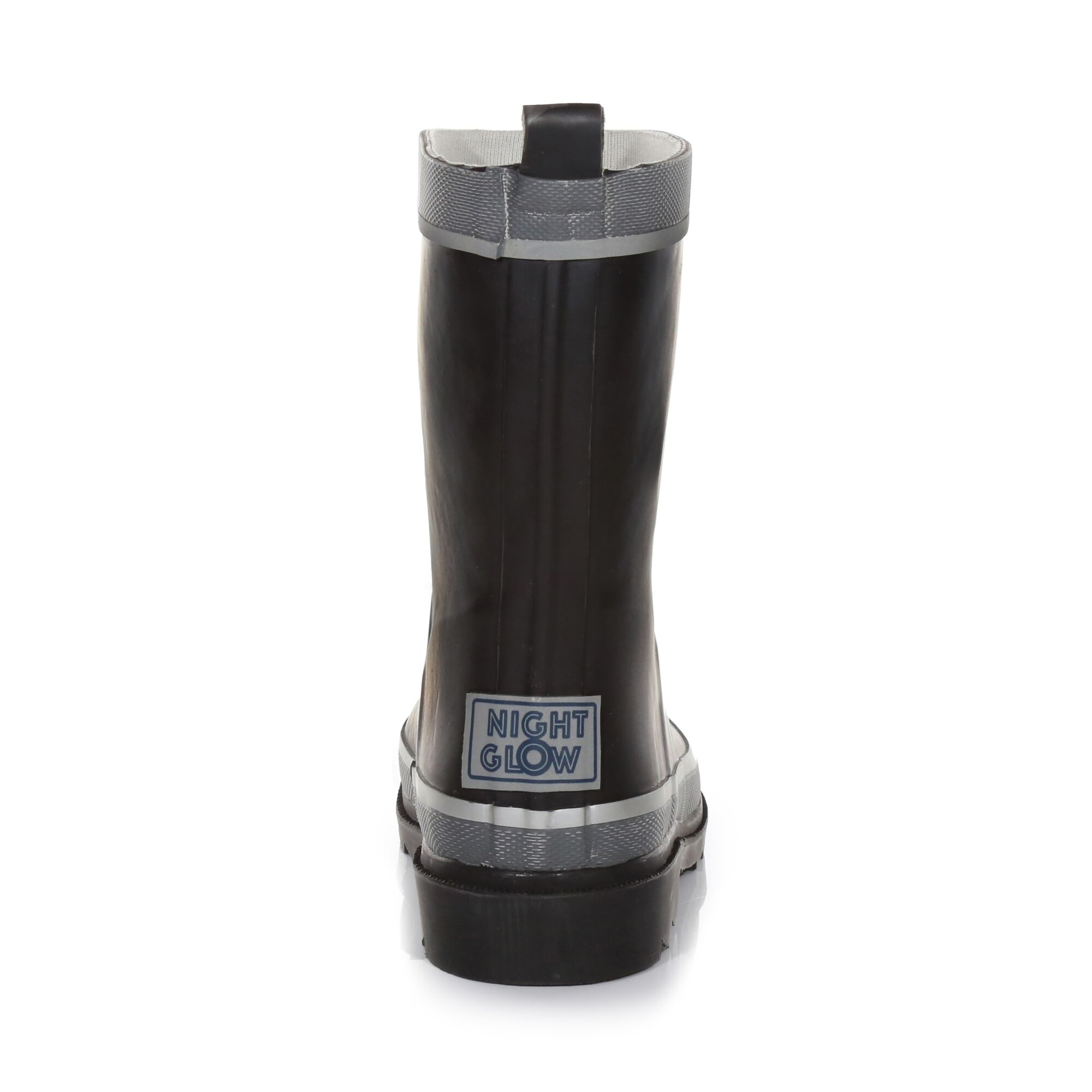 Kids' Foxfire Reflective Wellies | Black