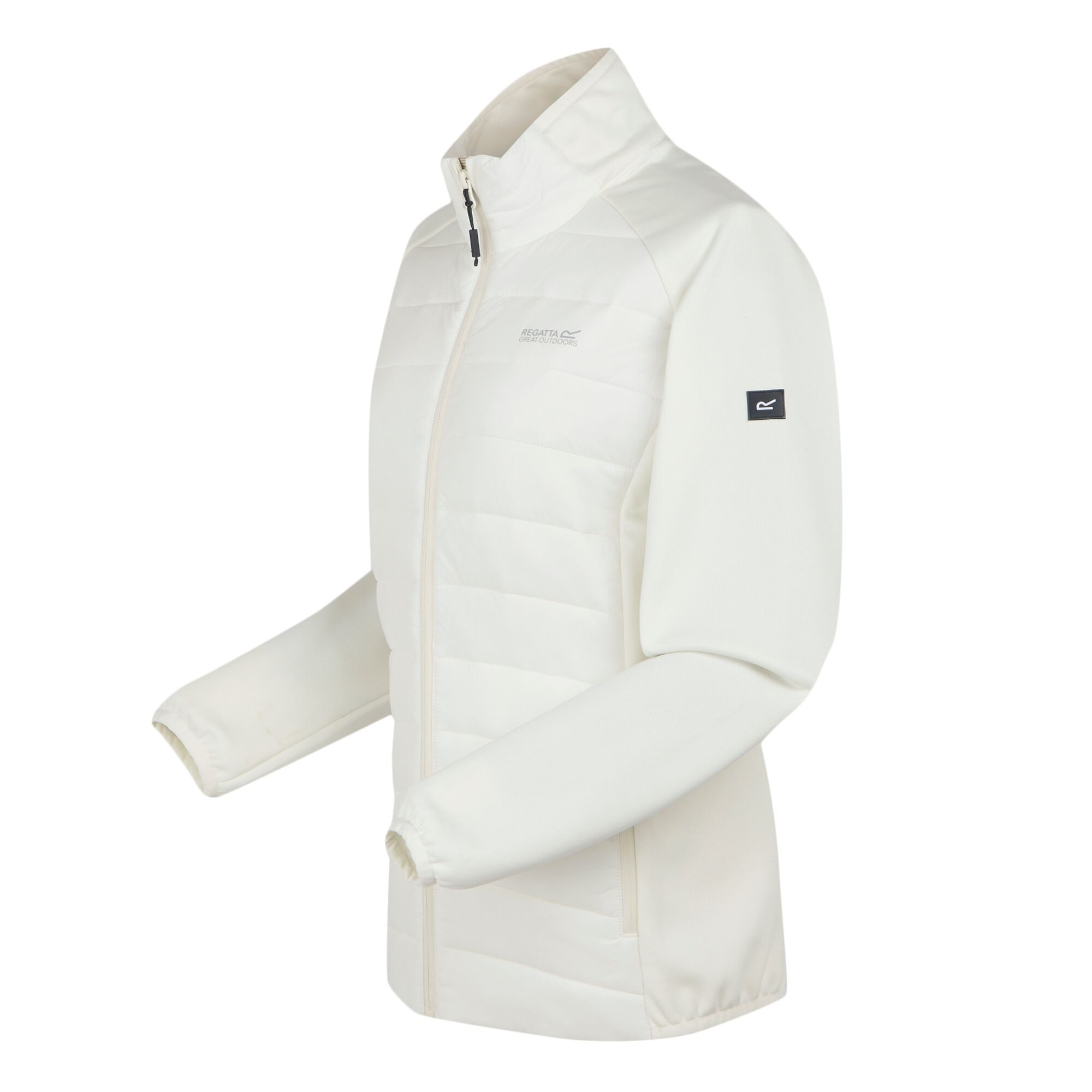 Women's Clumber V Hybrid Jacket | Blanc De Blanc