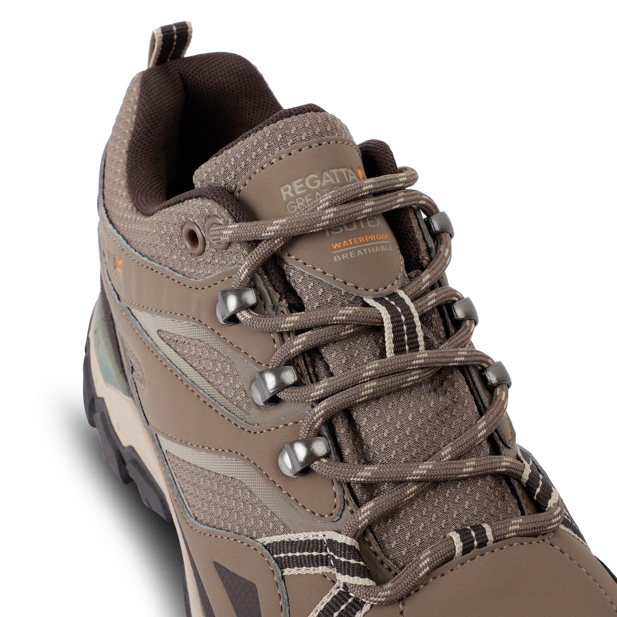 Women's Holcombe III Low Walking Shoes | Walnut White Pepper