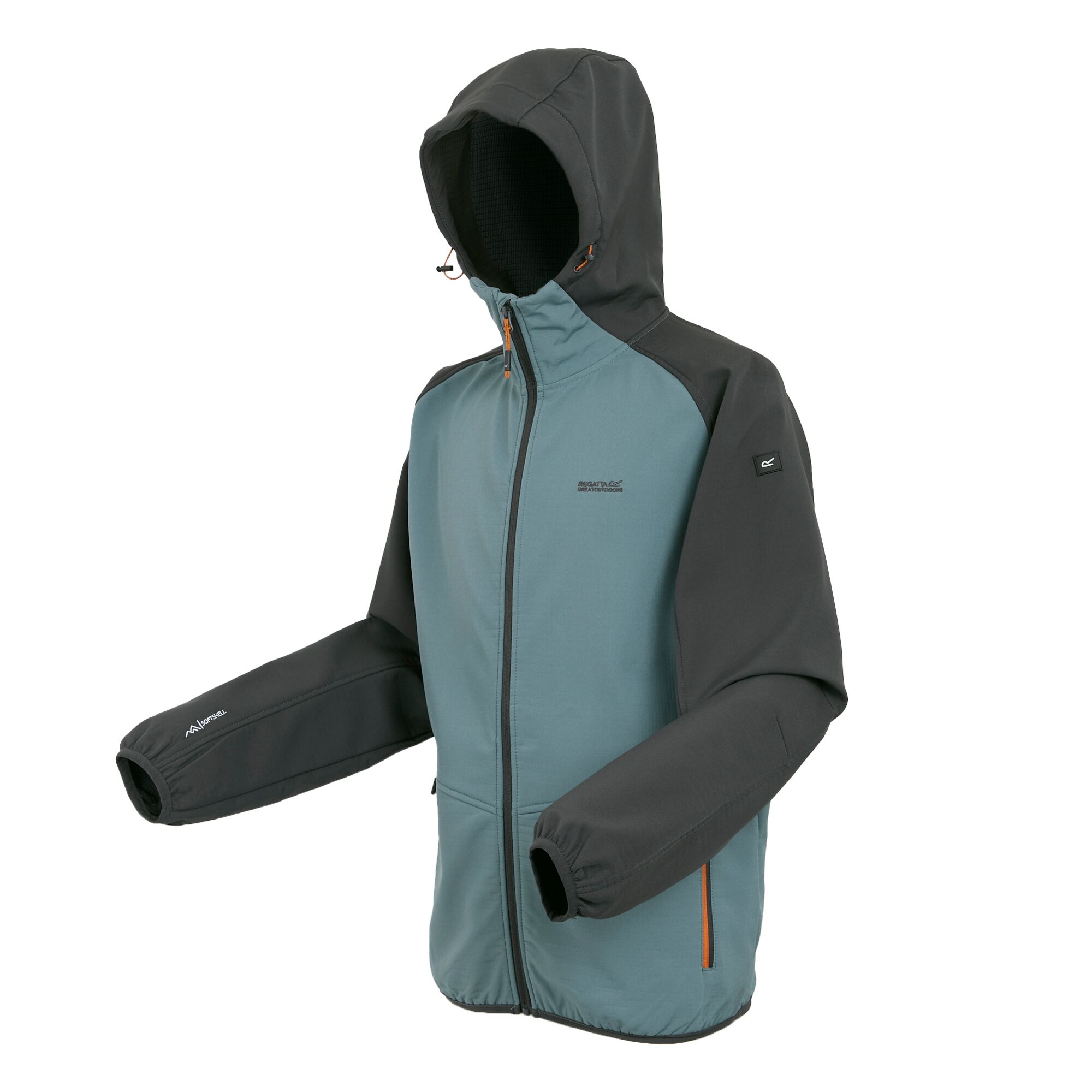 Men's Arec III Softshell Jacket | Stormy Weather Ash