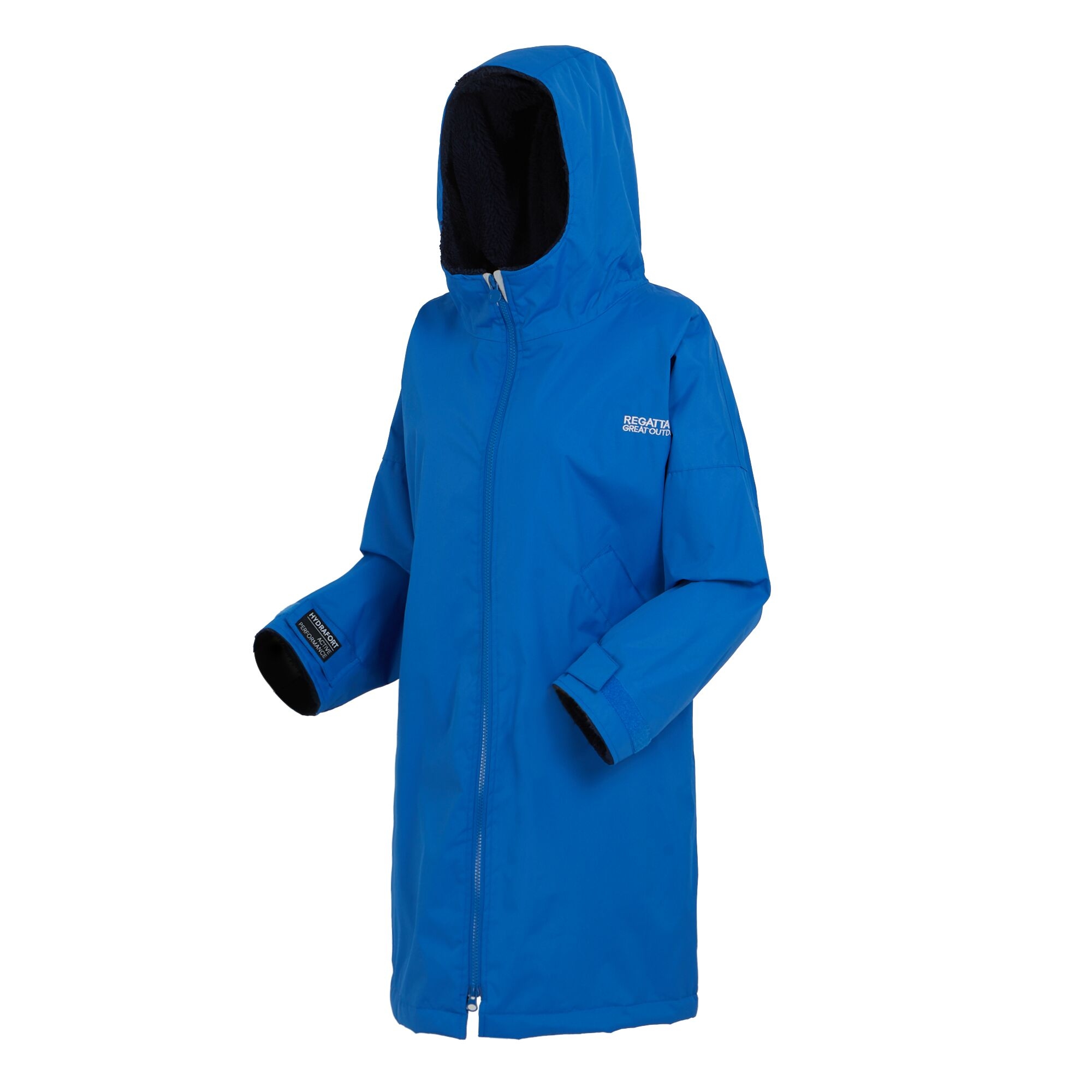 Junior Waterproof Changing Robe | Oxford Blue Navy