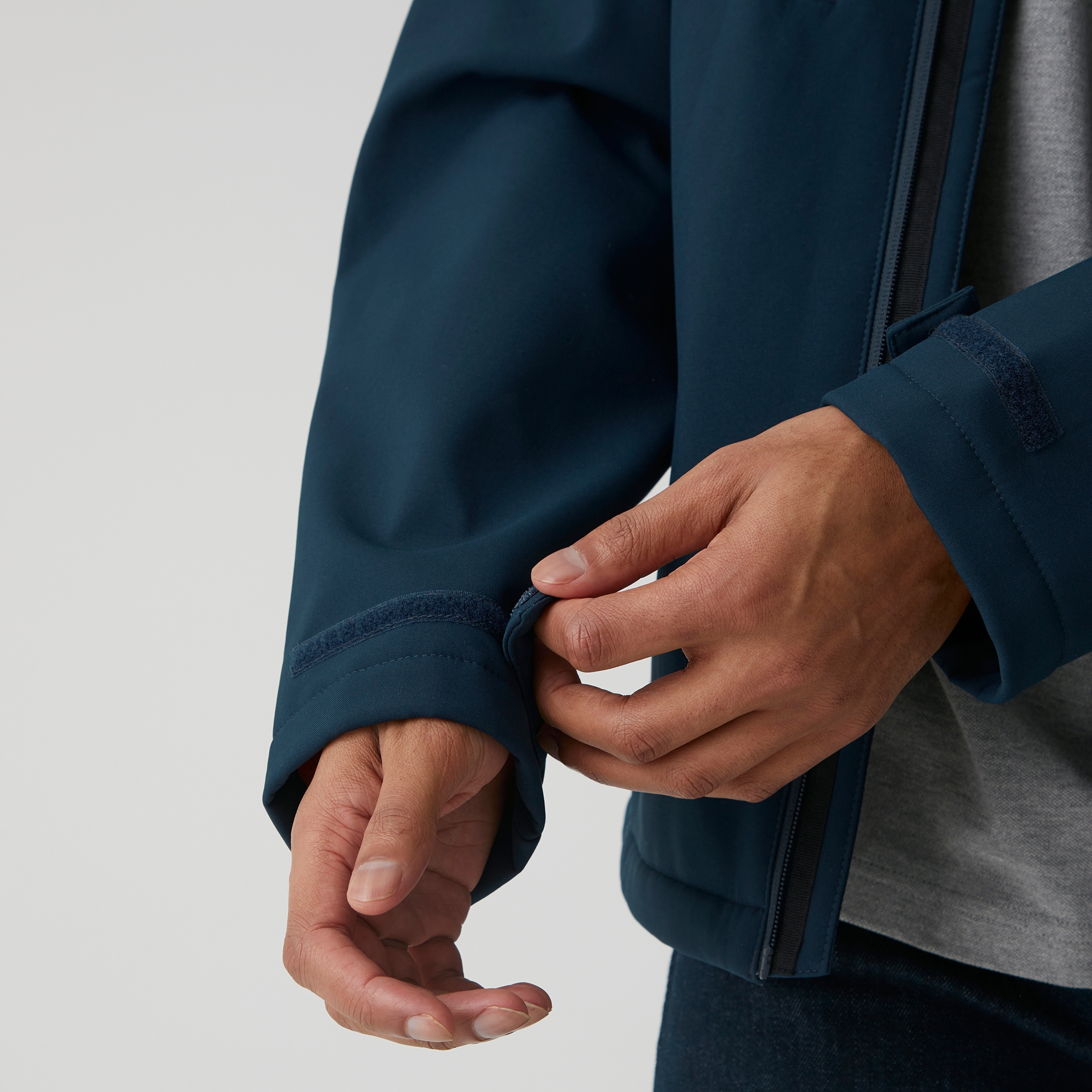 Men's Thermogen Heated Softshell Jacket | Navy