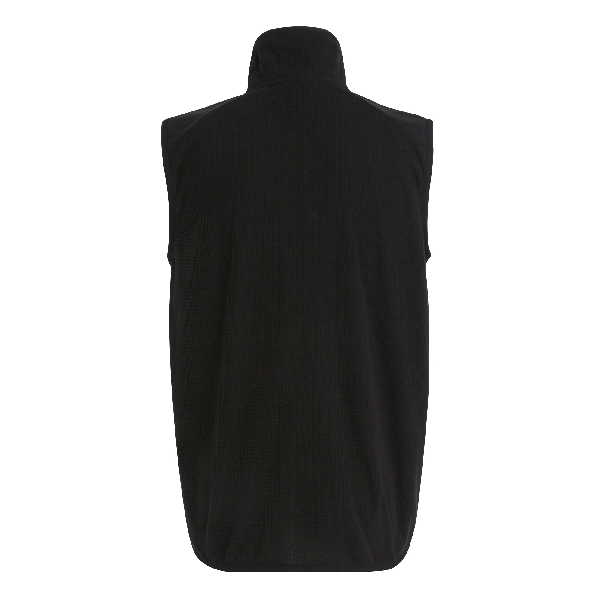Men's Navigate Fleece Bodywarmer | Black Orange Pop