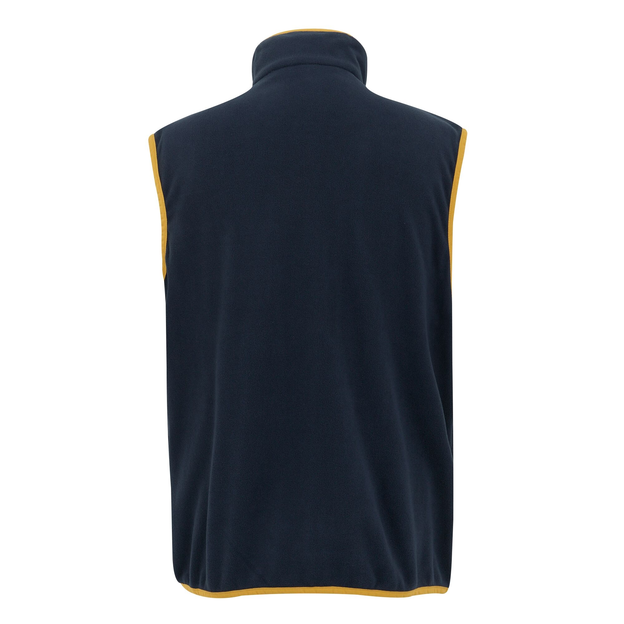 Men's Frankie Fleece Gilet | Navy Mustard