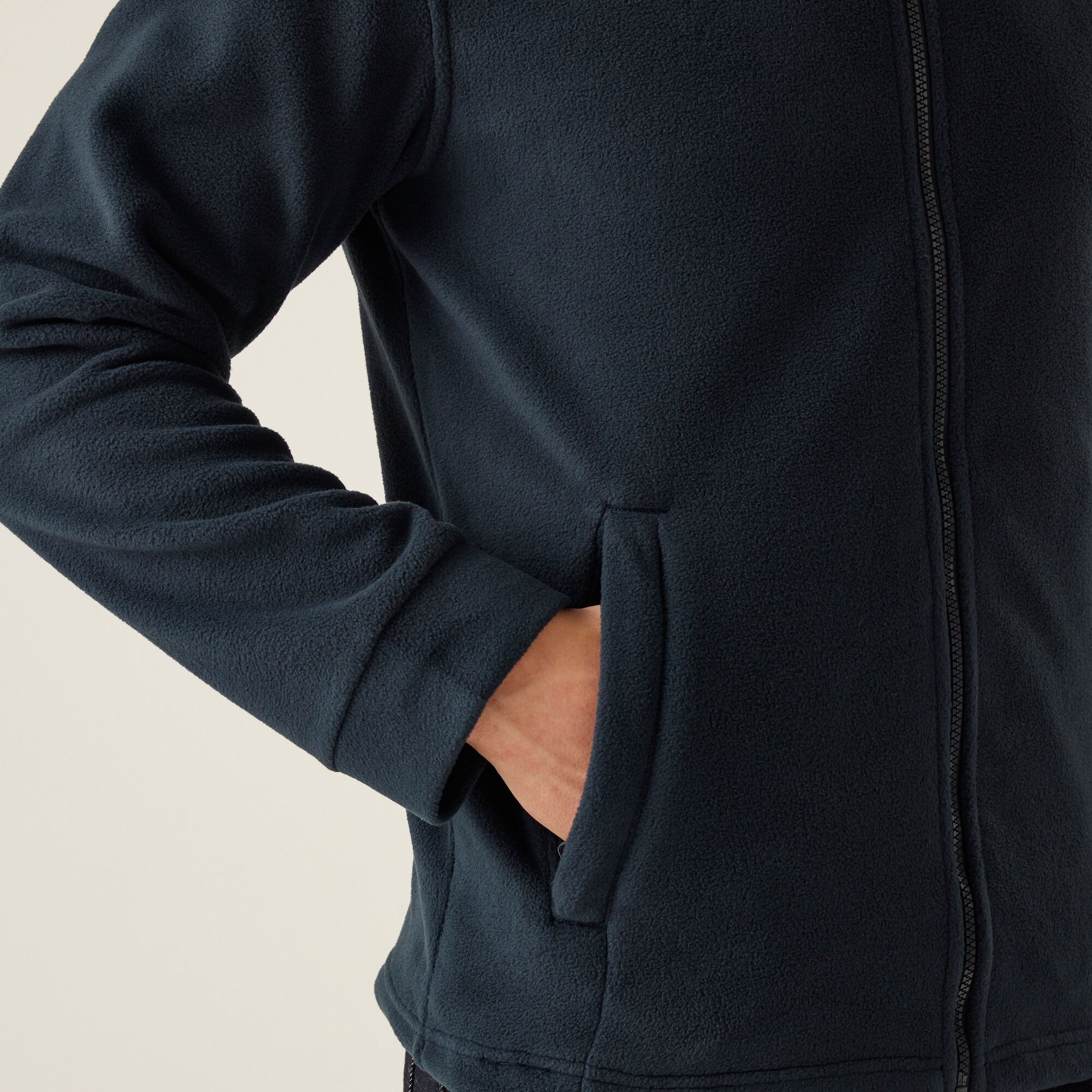 Men's Classic Full Zip Fleece | Navy