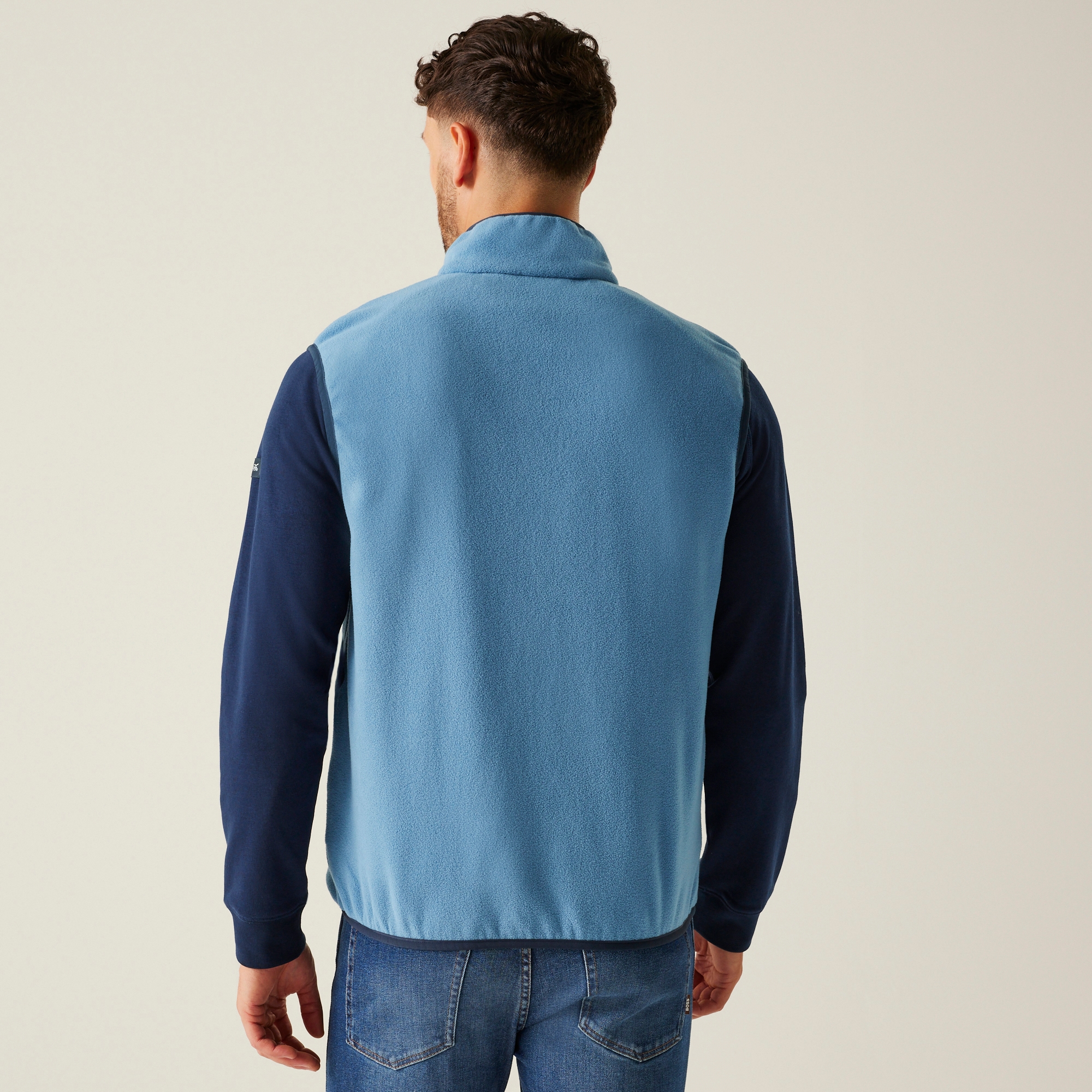 Men's Frankie Fleece Gilet | Coronet Blue Navy