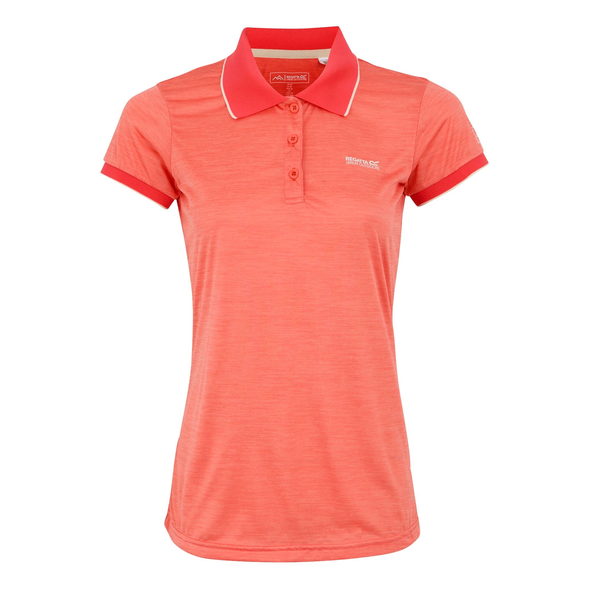 Women's Remex II Active Polo Shirt | Peach Bloom