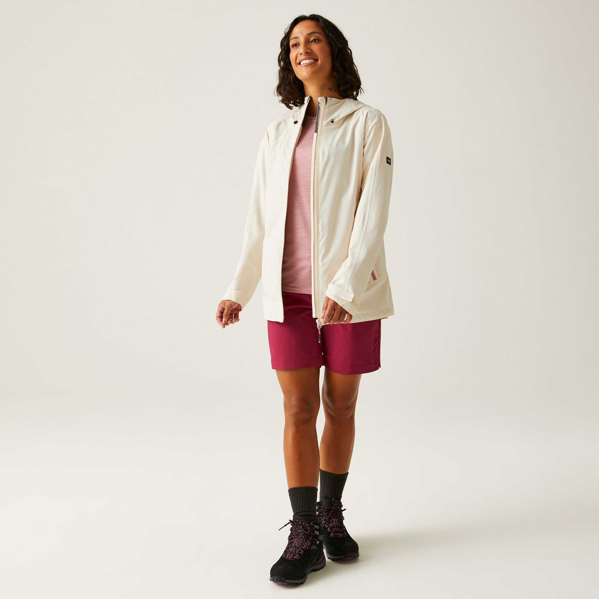 Women's Okara Waterproof Jacket | Light Vanilla Lilas