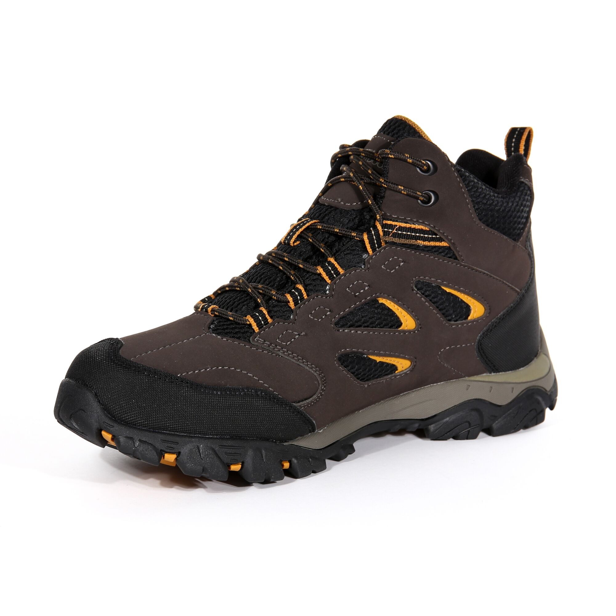 Men's Holcombe Waterproof Mid Walking Boots | Peat Inca Gold