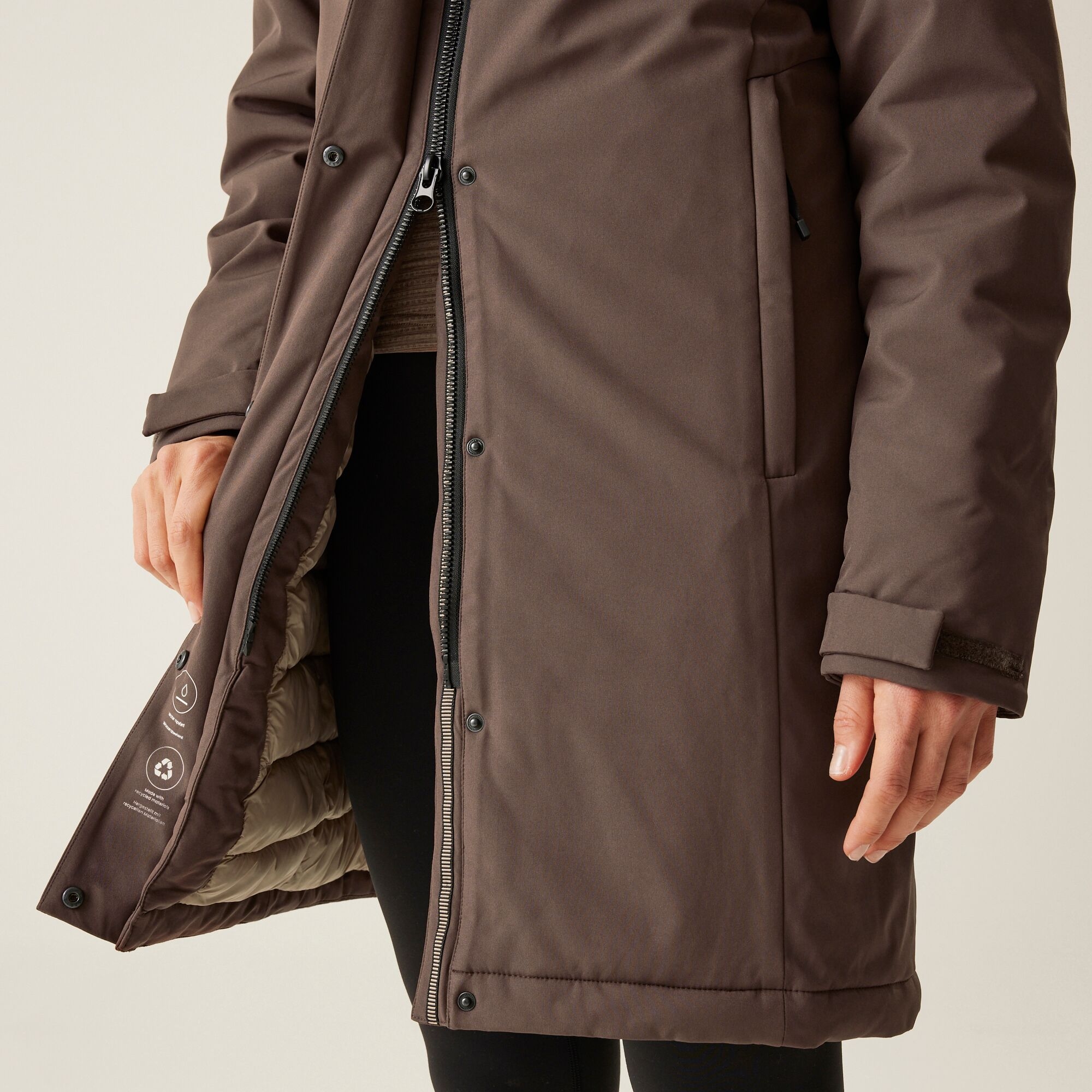 Women's Dallymoore Quilted Jacket | Bueno Brown