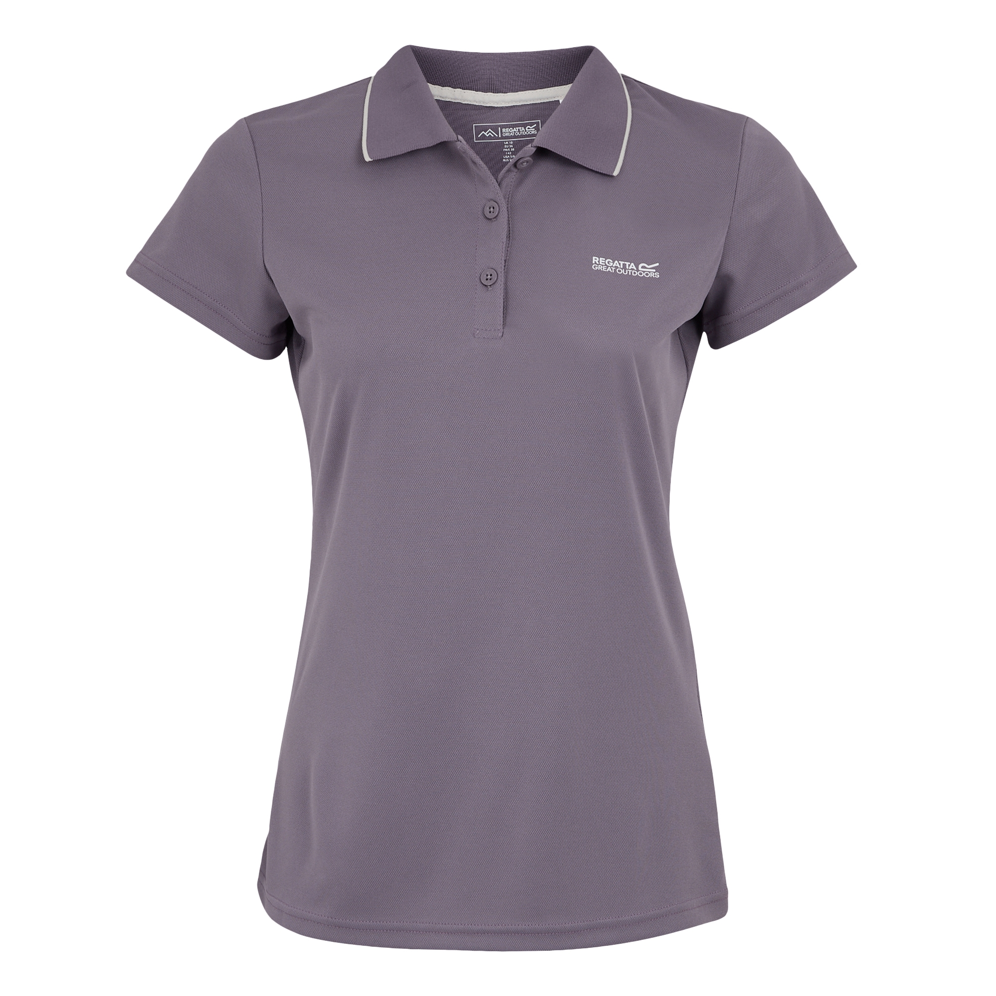 Women's Maverick V Active Polo Shirt | Purple Sage