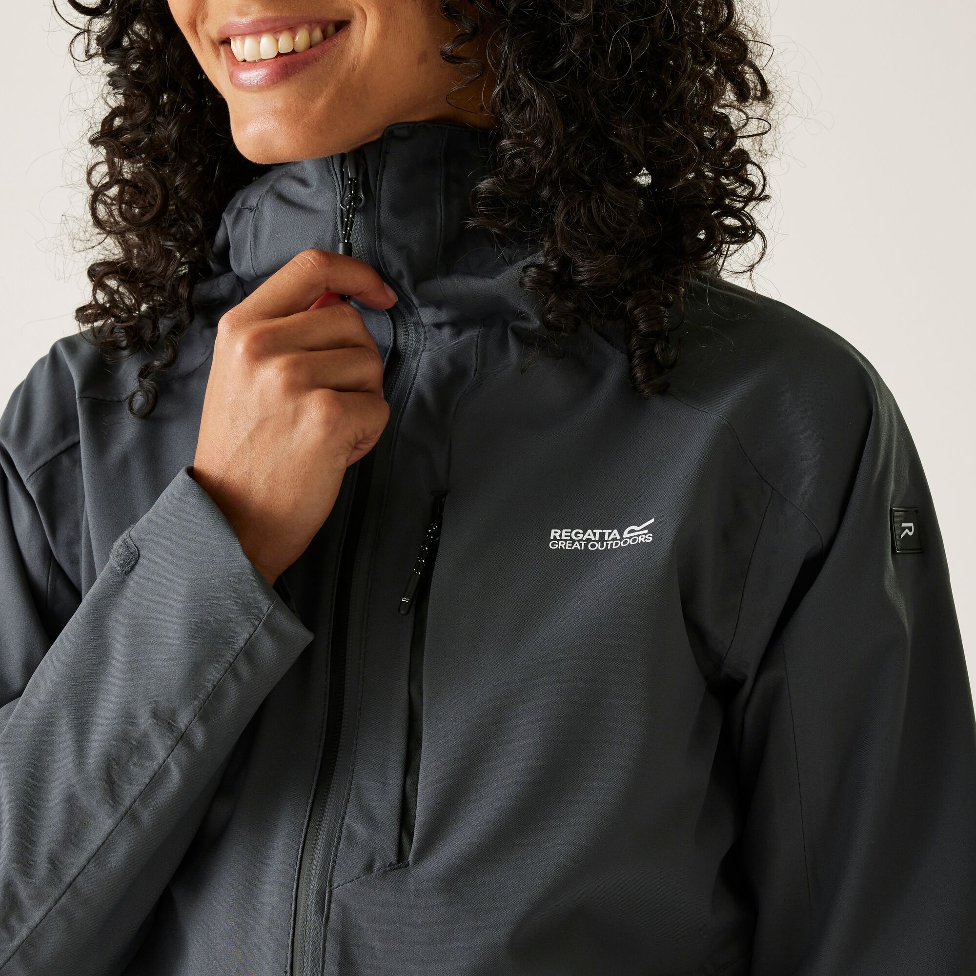 Women's Birchdale II Waterproof Jacket | Seal Grey Black