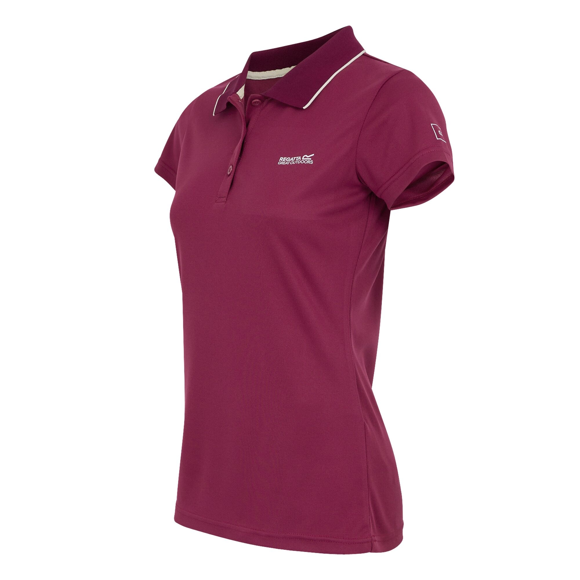 Women's Maverick V Active Polo Shirt | Beaujolais