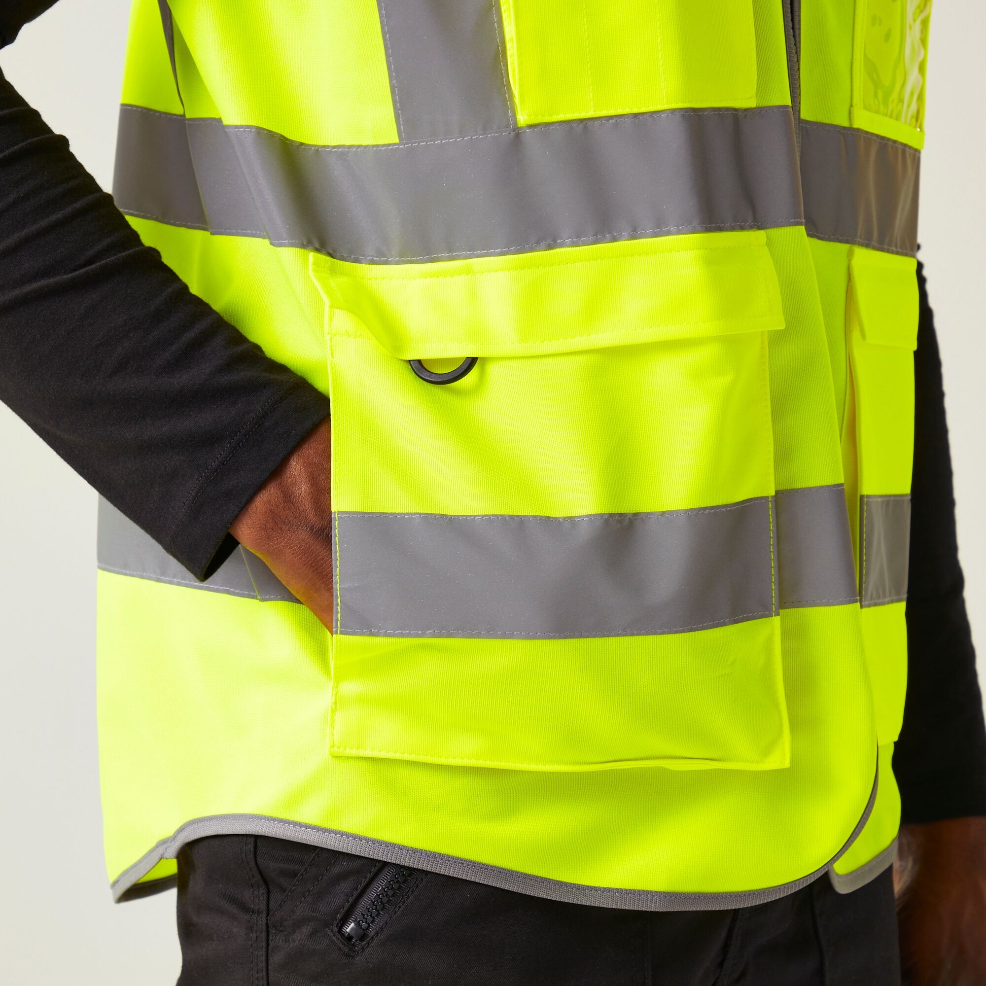 Men's Pro HI-VIS Executive Vest | Yellow