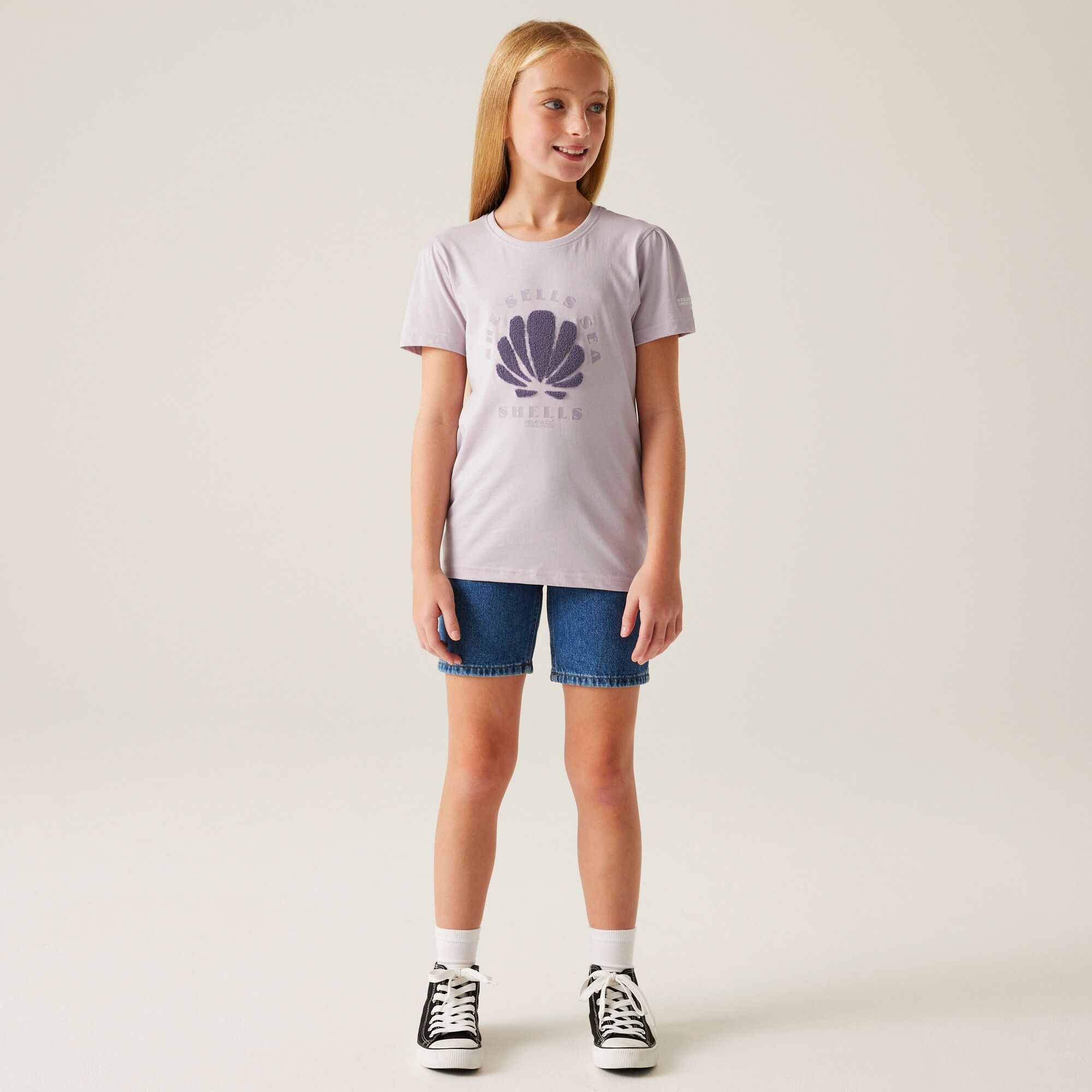 Kids' Bosley VIII T-Shirt | Lilac Thistle