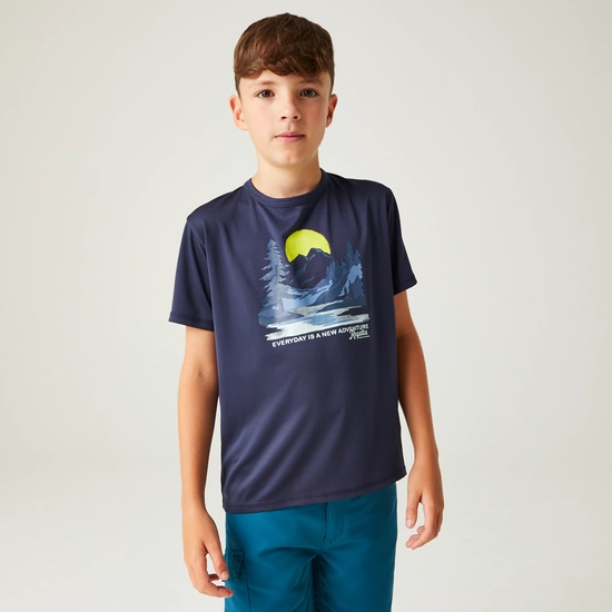 Kids' Alvardo VIII Graphic T-Shirt | Oxford Blue
