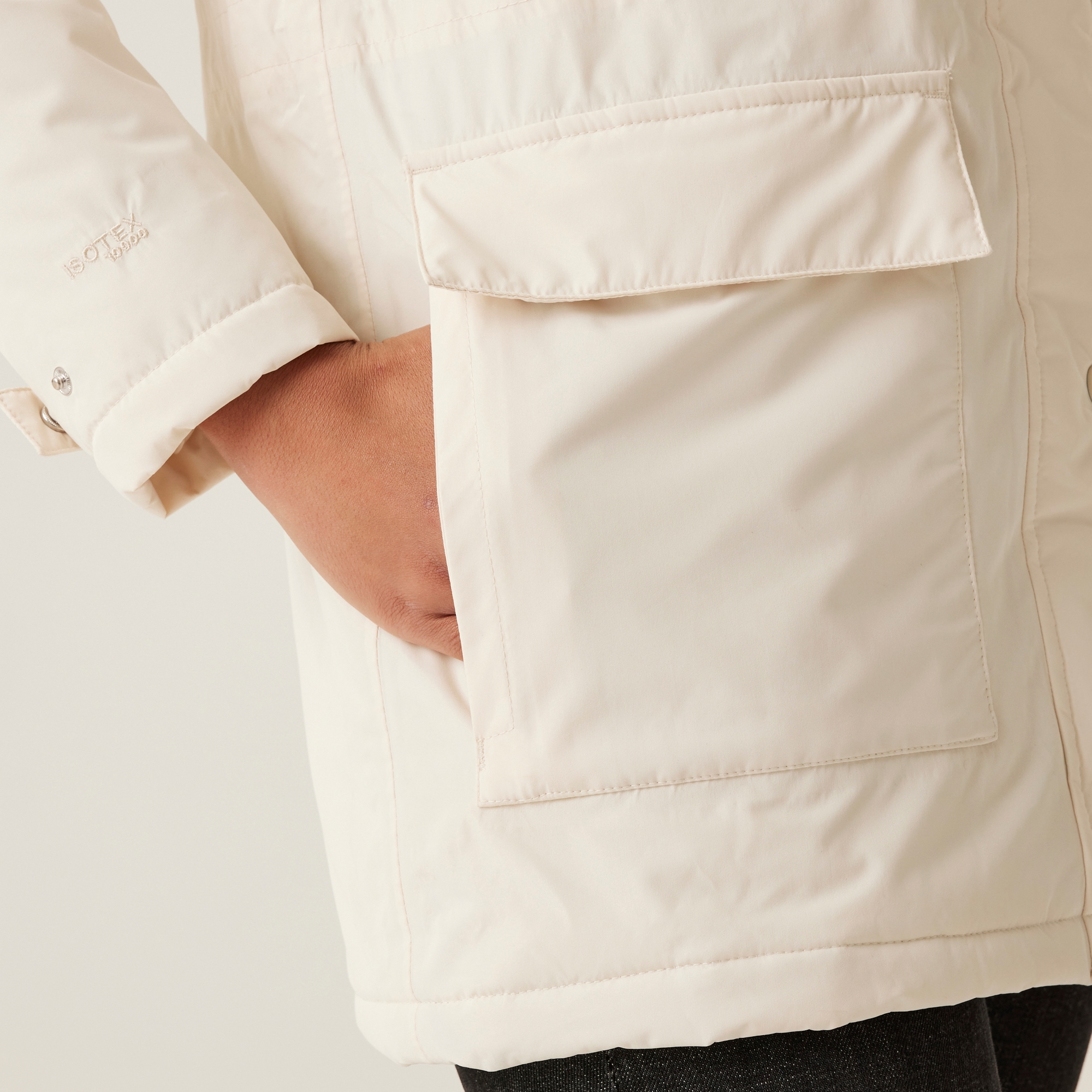 Women's Mireya Waterproof Insulated Jacket | Light Vanilla Spot Print