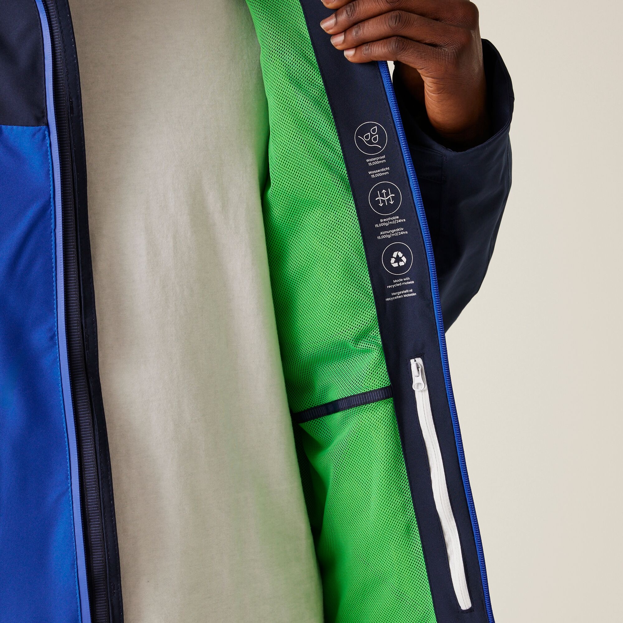 Men's Birchdale Waterproof Jacket | Olympian Blue Navy