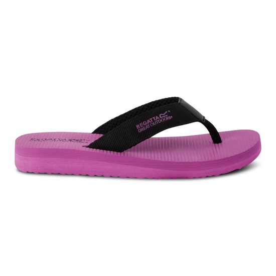 Women's Catarina Flip Flops | Navy White Stripe