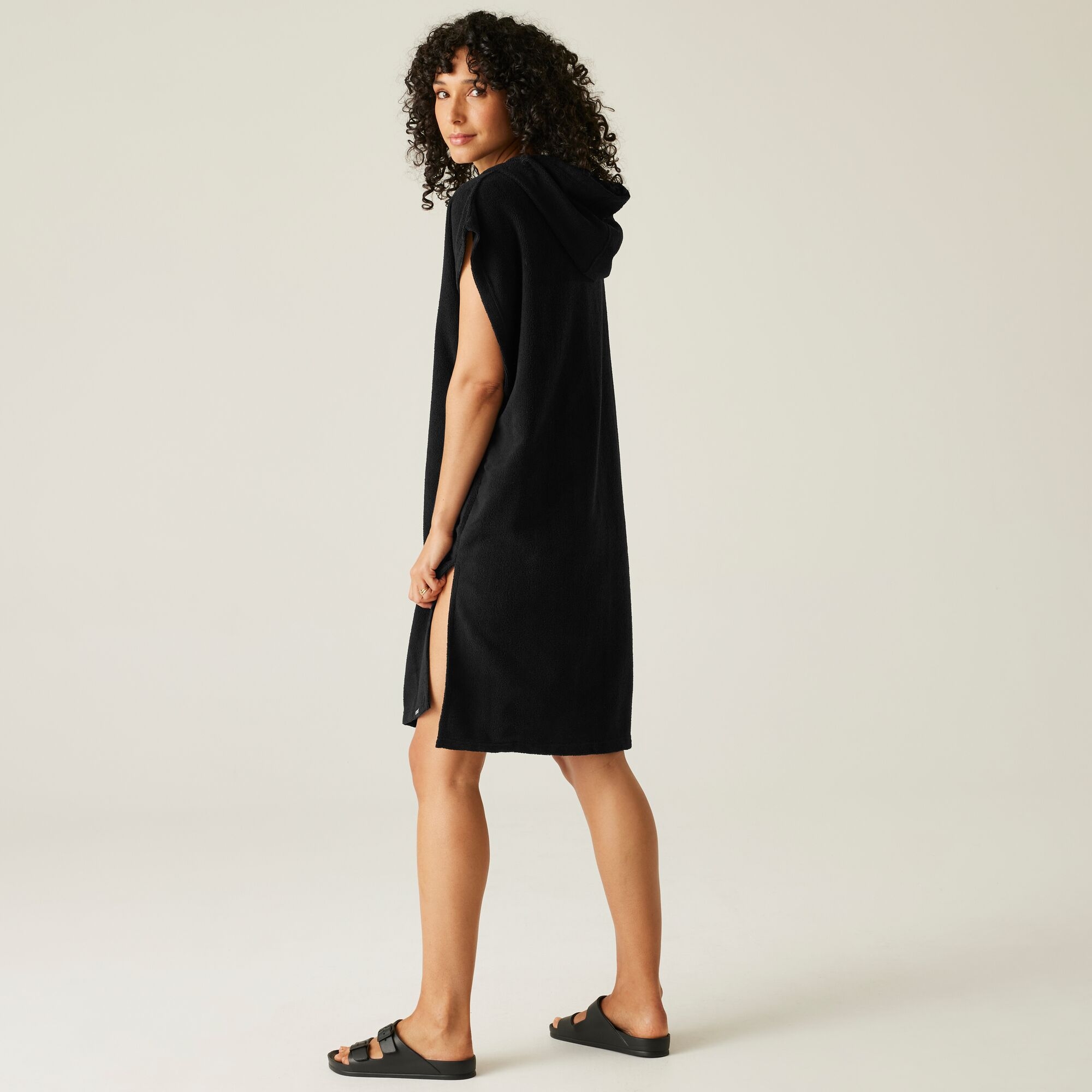 Adult's Towel Robe | Black
