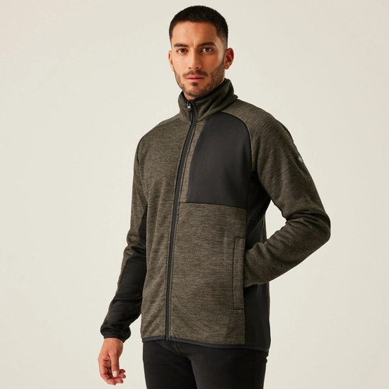 Men's Shorston Full Zip Fleece | Abbeystone Marl