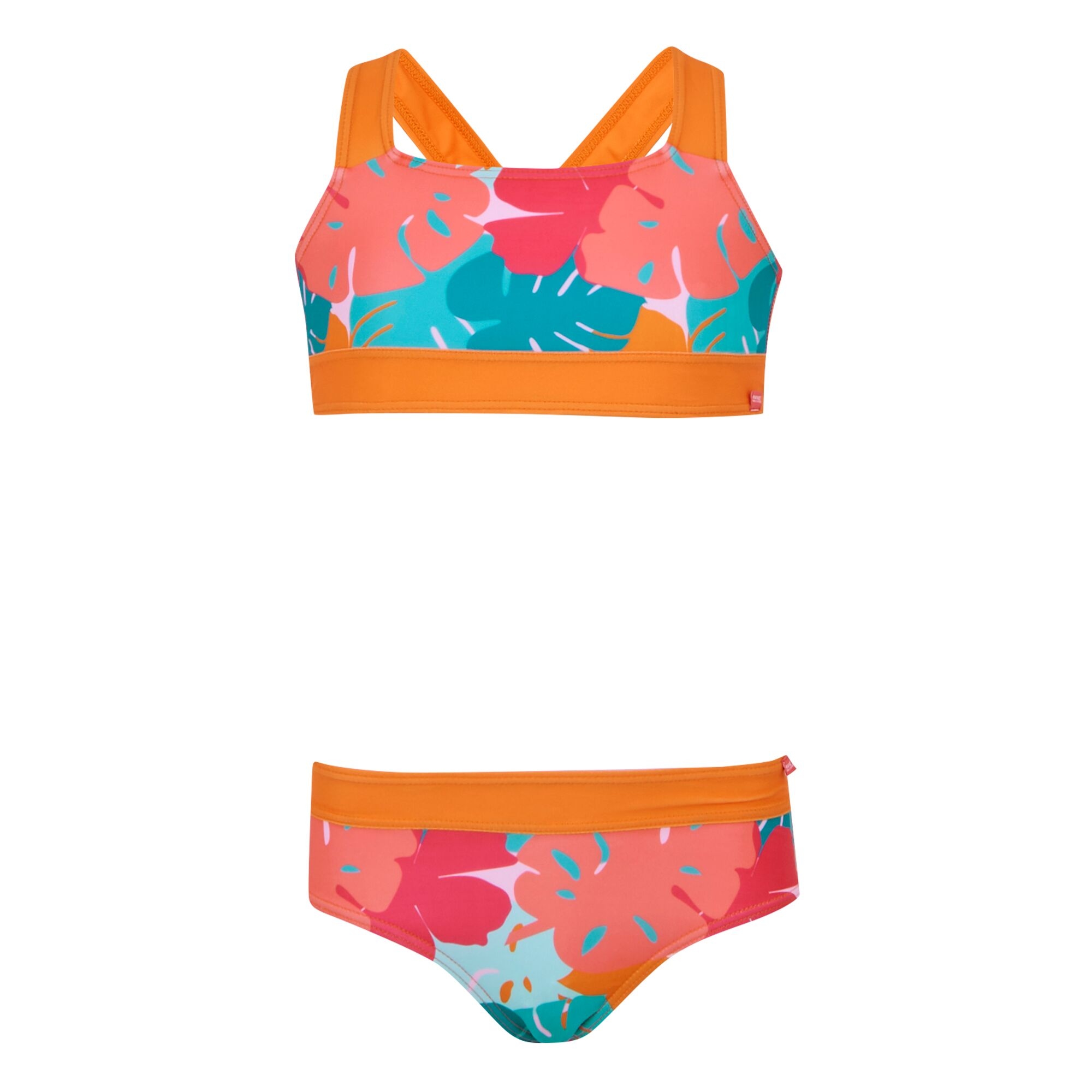 Kids' Dakaria III Bikini Set | Tropical Leaf