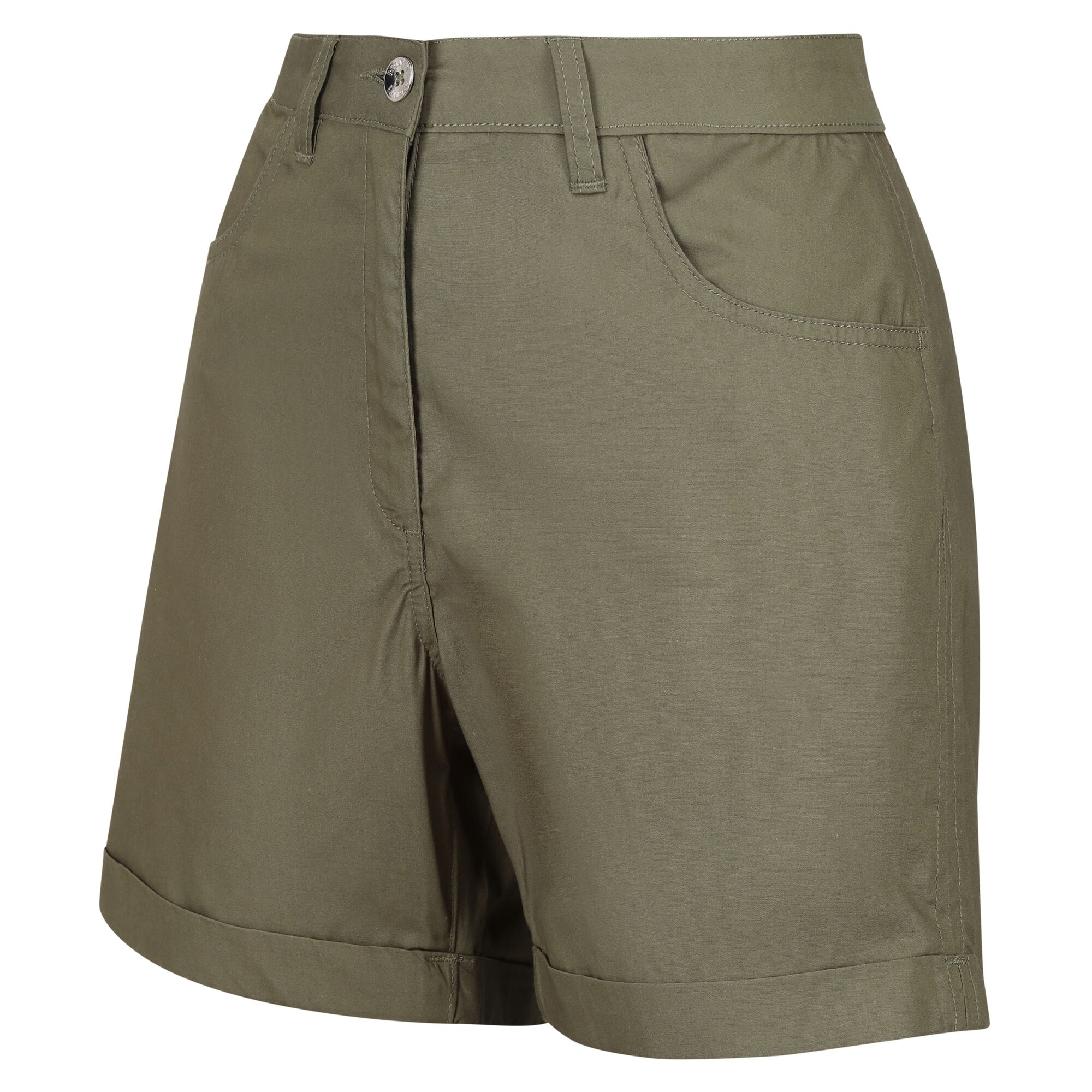 Women's Pemma Casual Chino Shorts | Four Leaf Clover