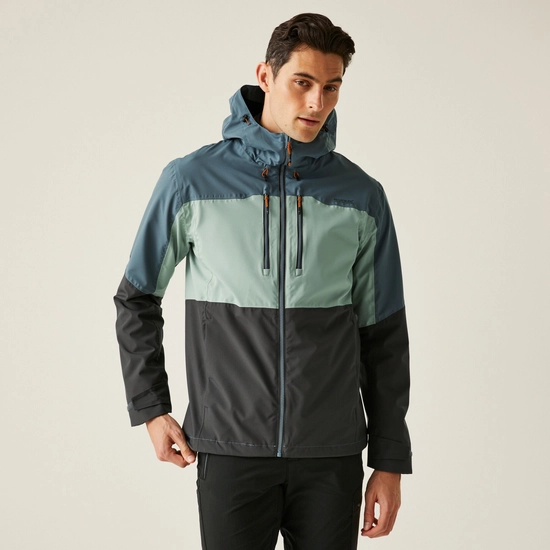 Men's Maland II Waterproof Jacket | Granite Grey Ash Black