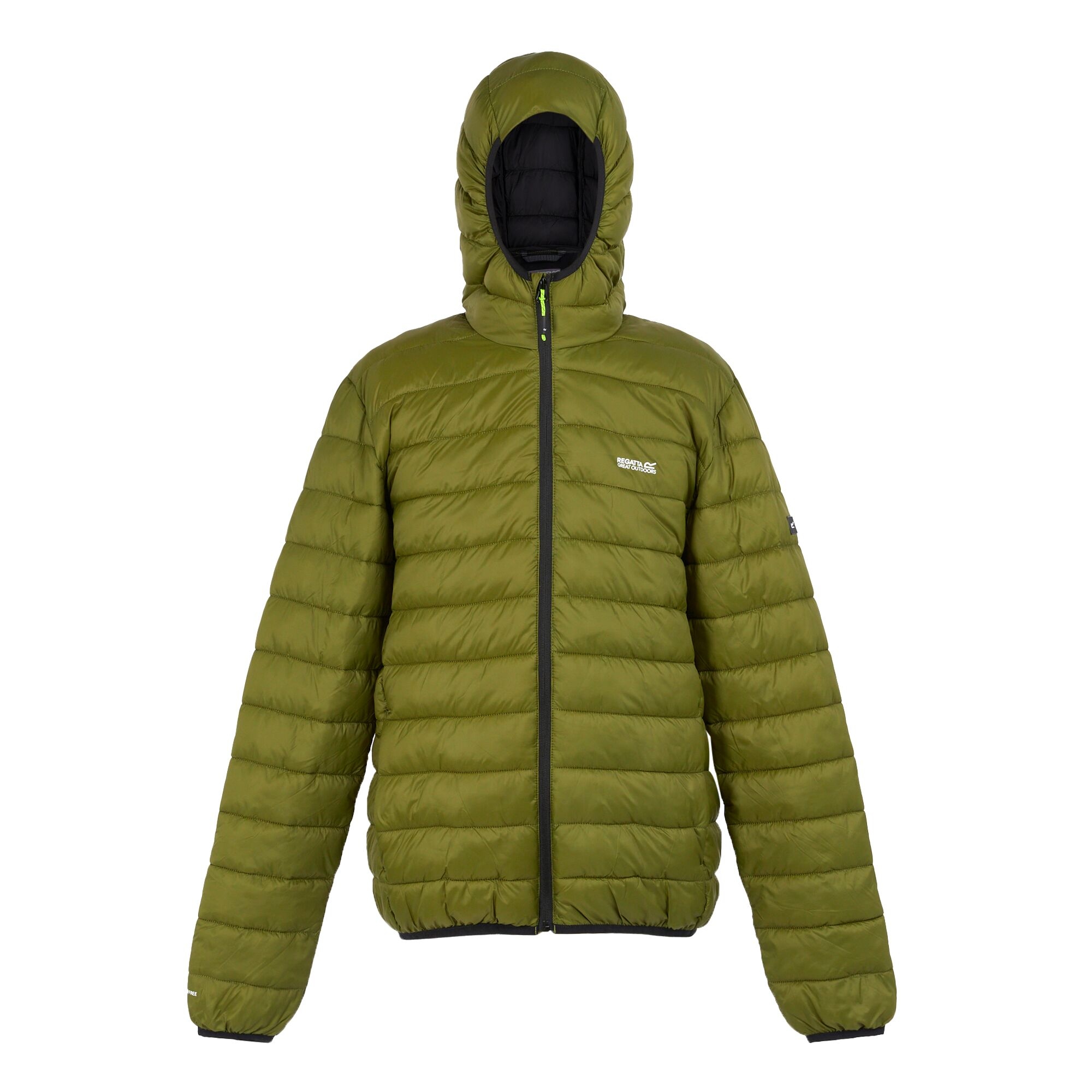 Men's Hooded Marizion Padded Jacket | Nephrite Green Black