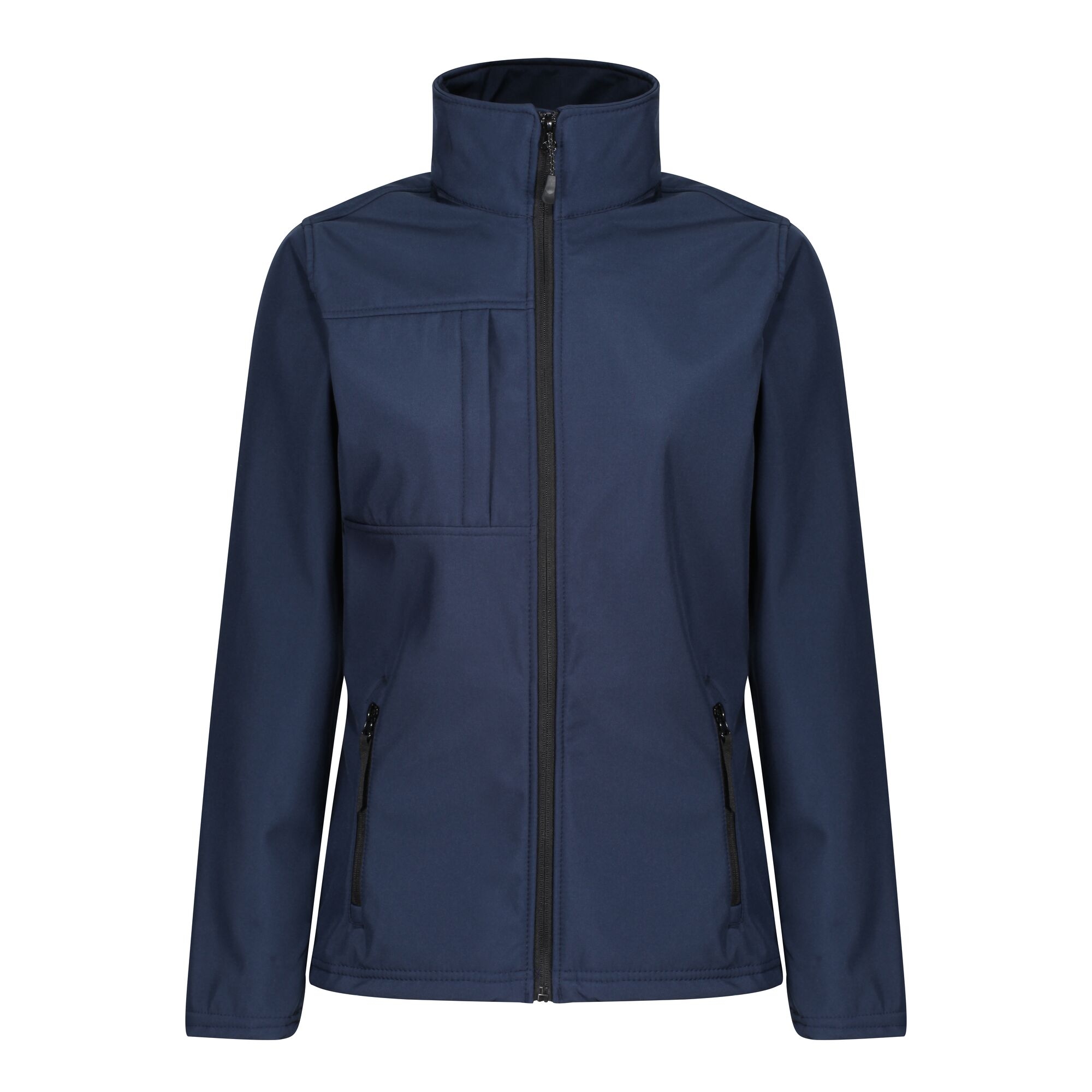 Women's Octagon II Printable 3 Layer Membrane Softshell Jacket | Navy Seal Grey