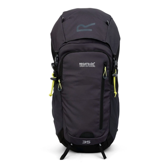 Highton V2 35L Backpack | Oxford blue Seal Grey Blaze Orange