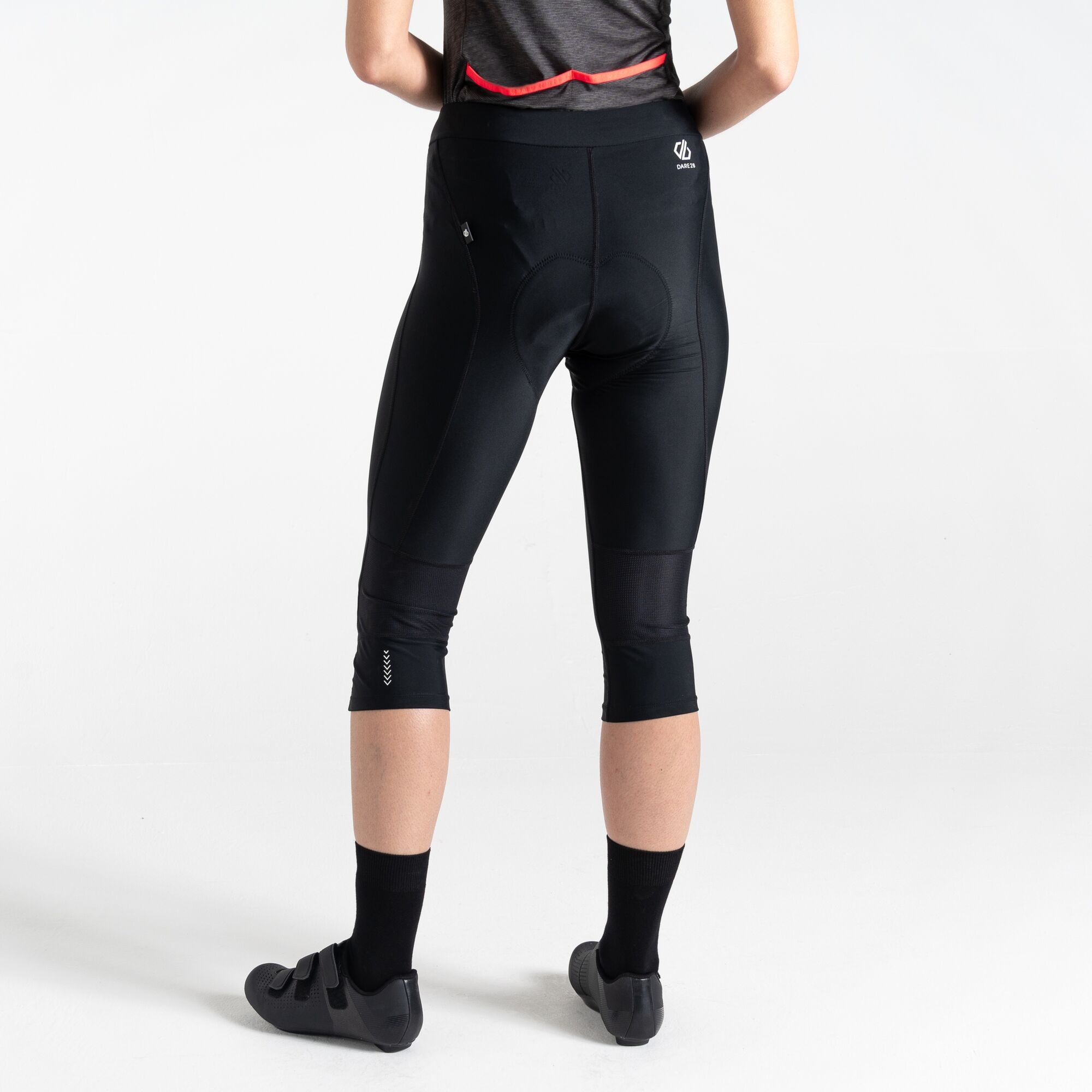 Women's Worldly Gel Cycling Capri | Black