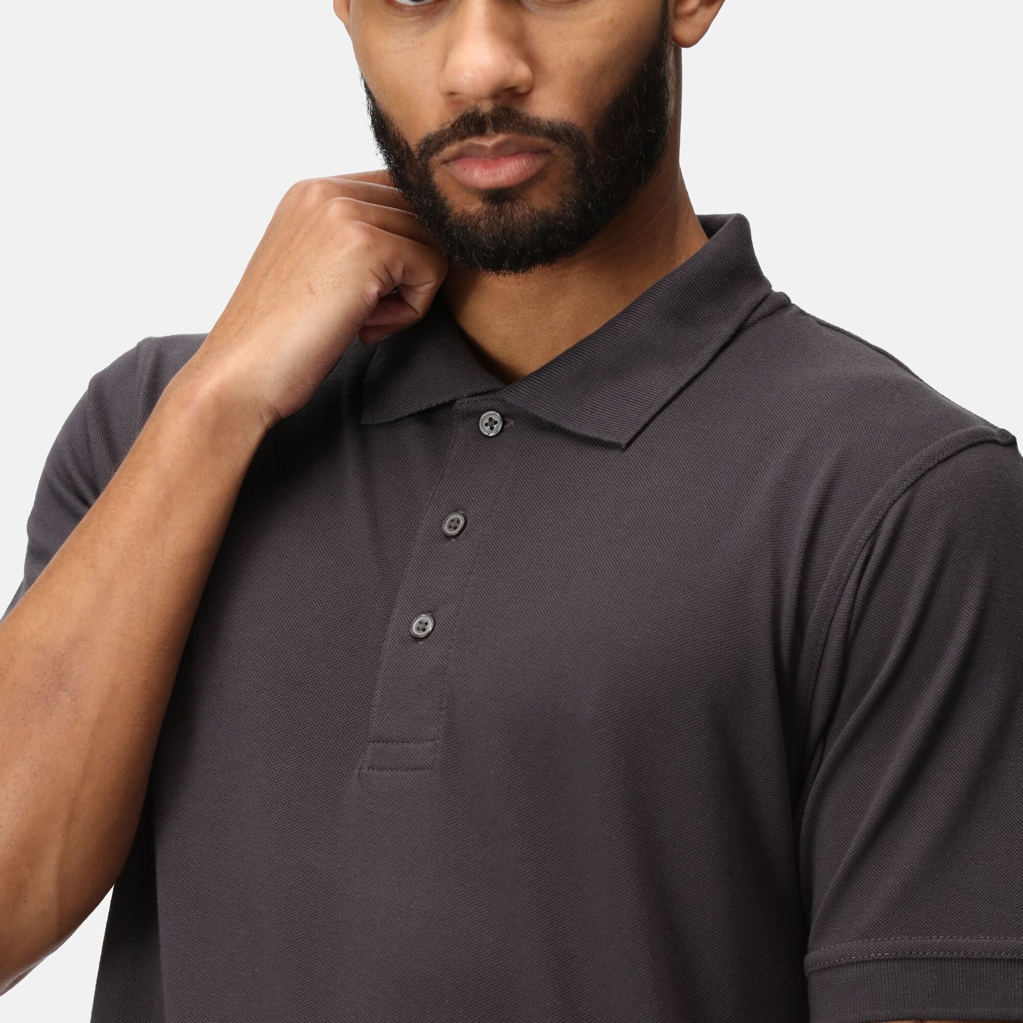 Men's Classic Polo Shirt | Seal Grey