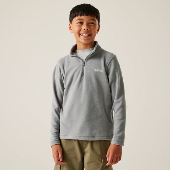 Kids' Hot Shot II Half Zip Fleece | Black Black