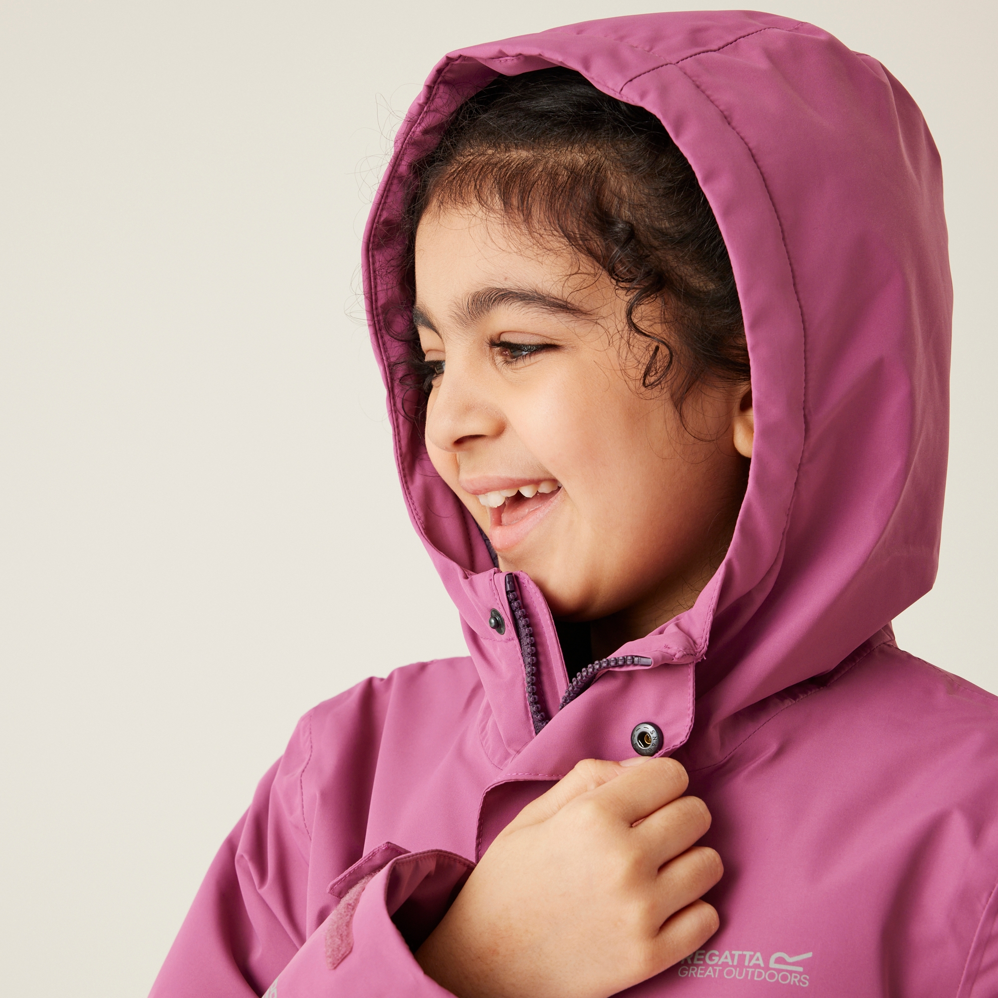 Kids' Ezdale Waterproof Jacket | Violet