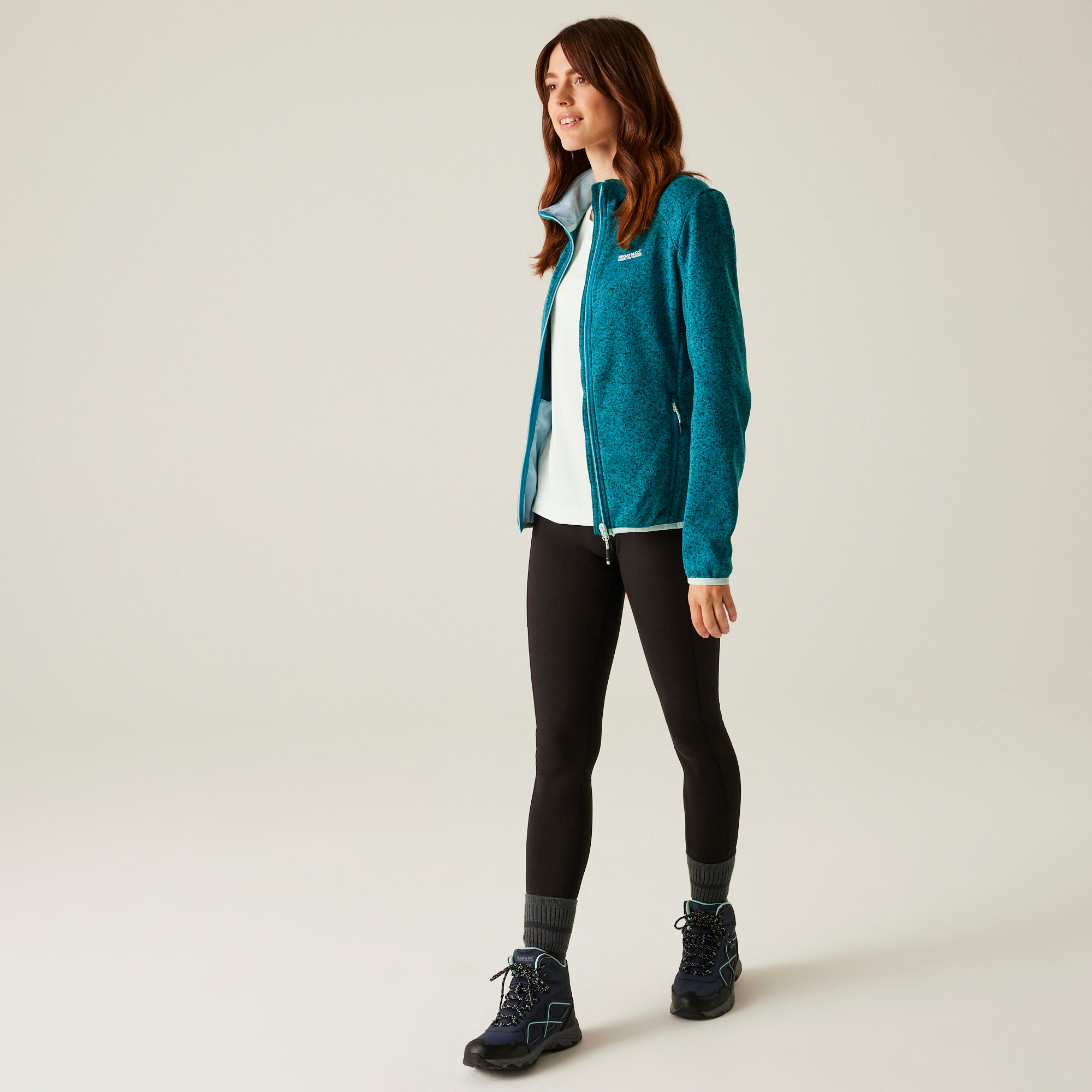 Women's Newhill II Full Zip Fleece | Exotic Plume Icy Morn