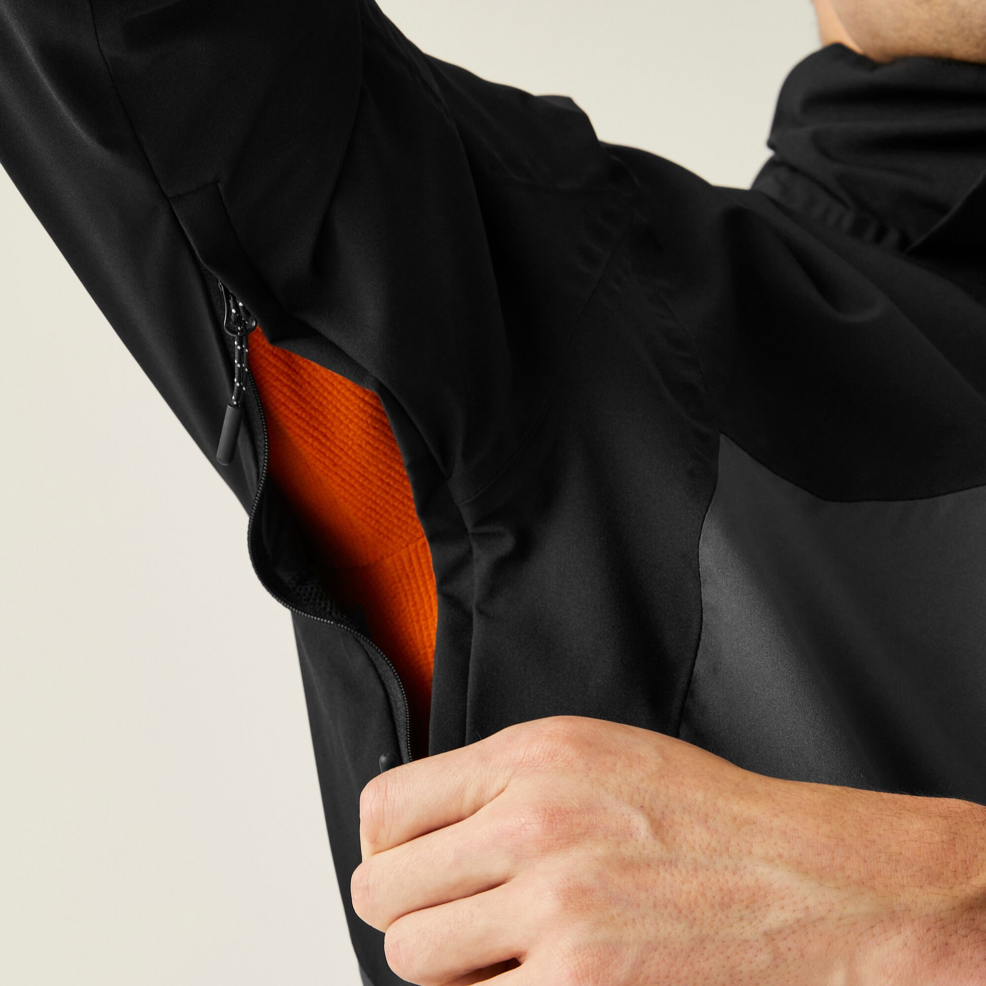 Men's Bosfield III Waterproof Jacket | Ash Black