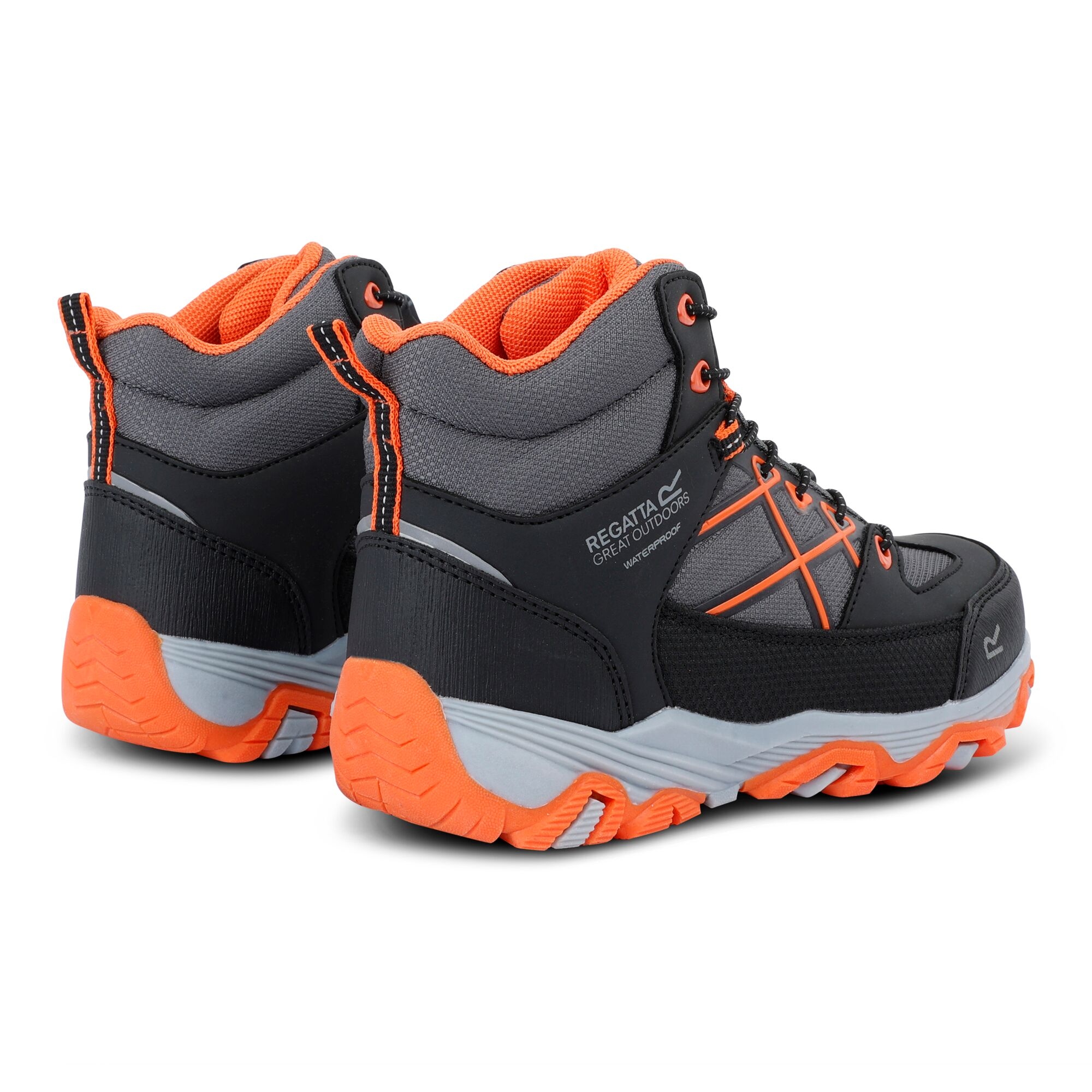 Kids' Samaris III Walking Boots | Black Blaze Orange