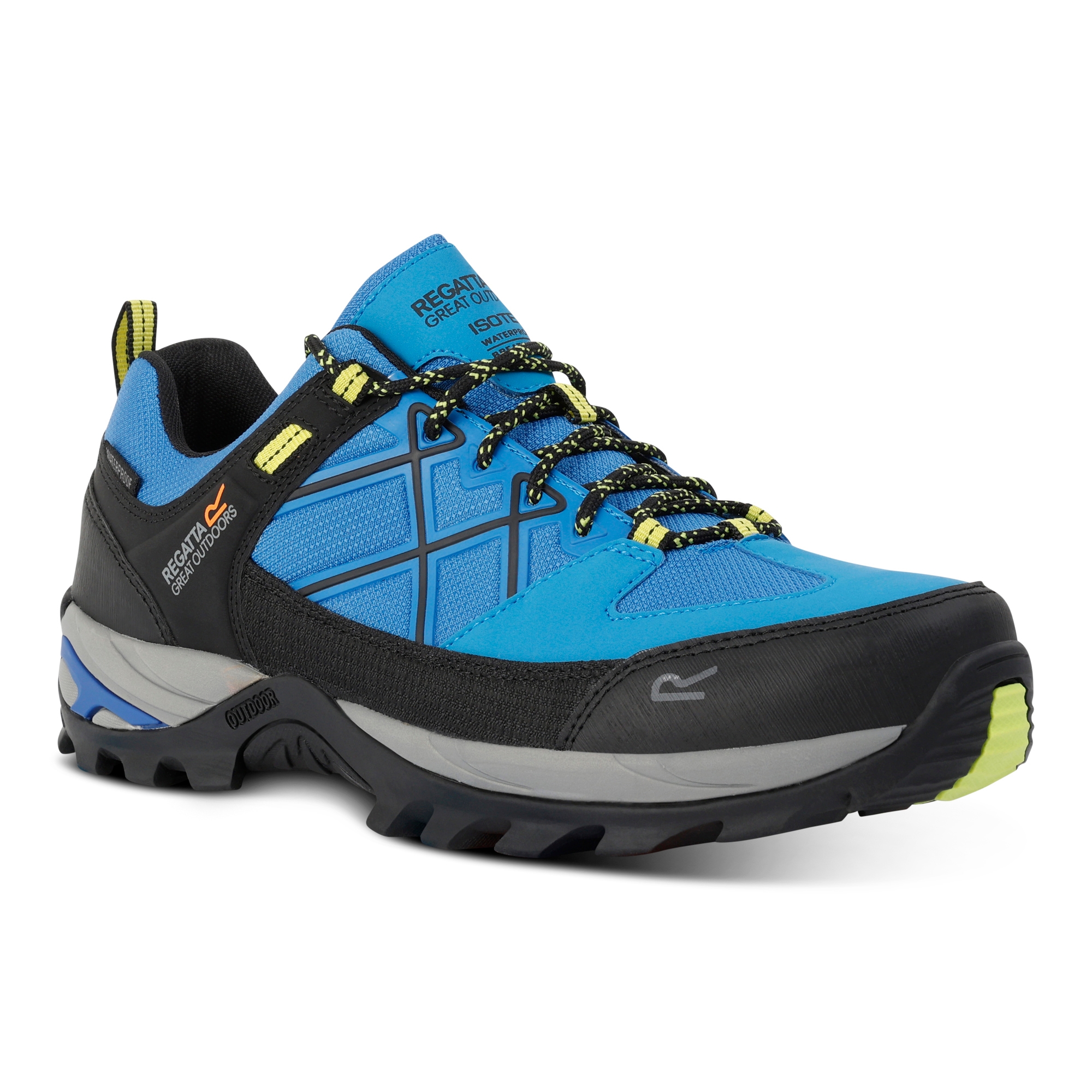 Men's Samaris III Low Walking Shoes | Blue Lime Punch