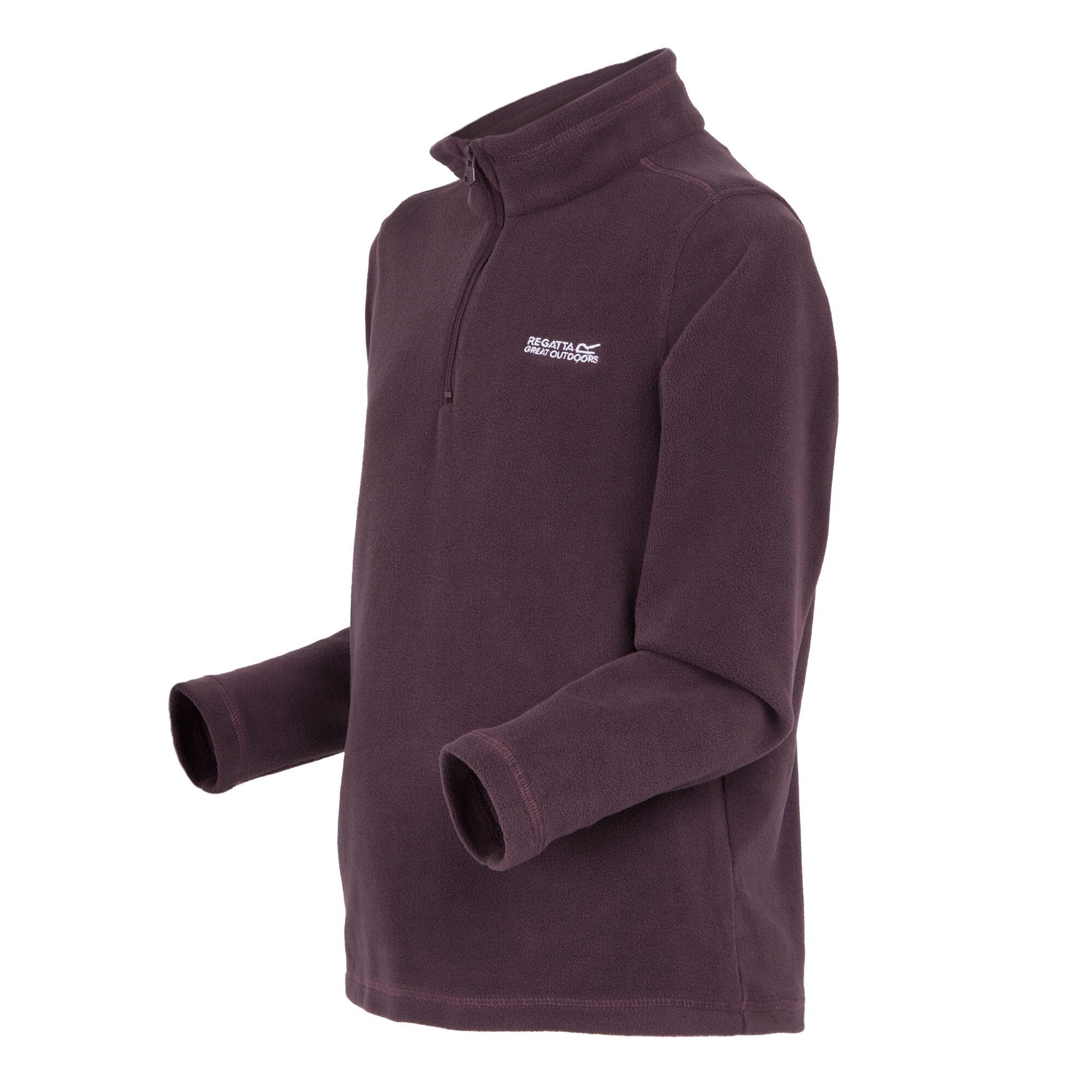 Kids' Hot Shot II Half Zip Fleece | Deep Plum