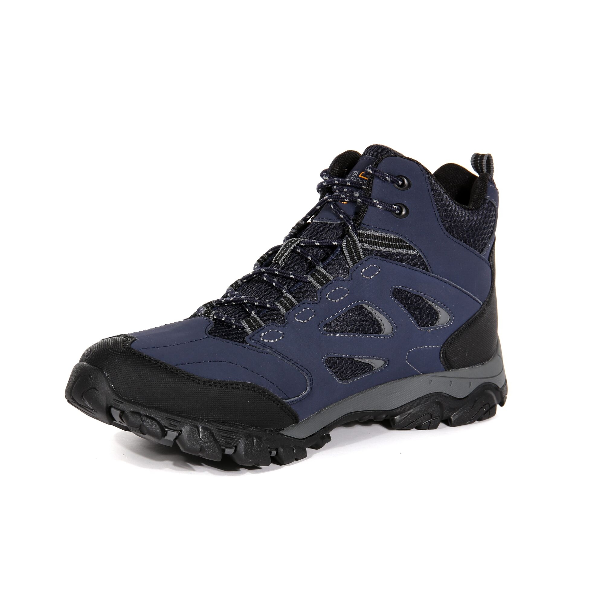 Men's Holcombe Waterproof Mid Walking Boots | Navy Granite
