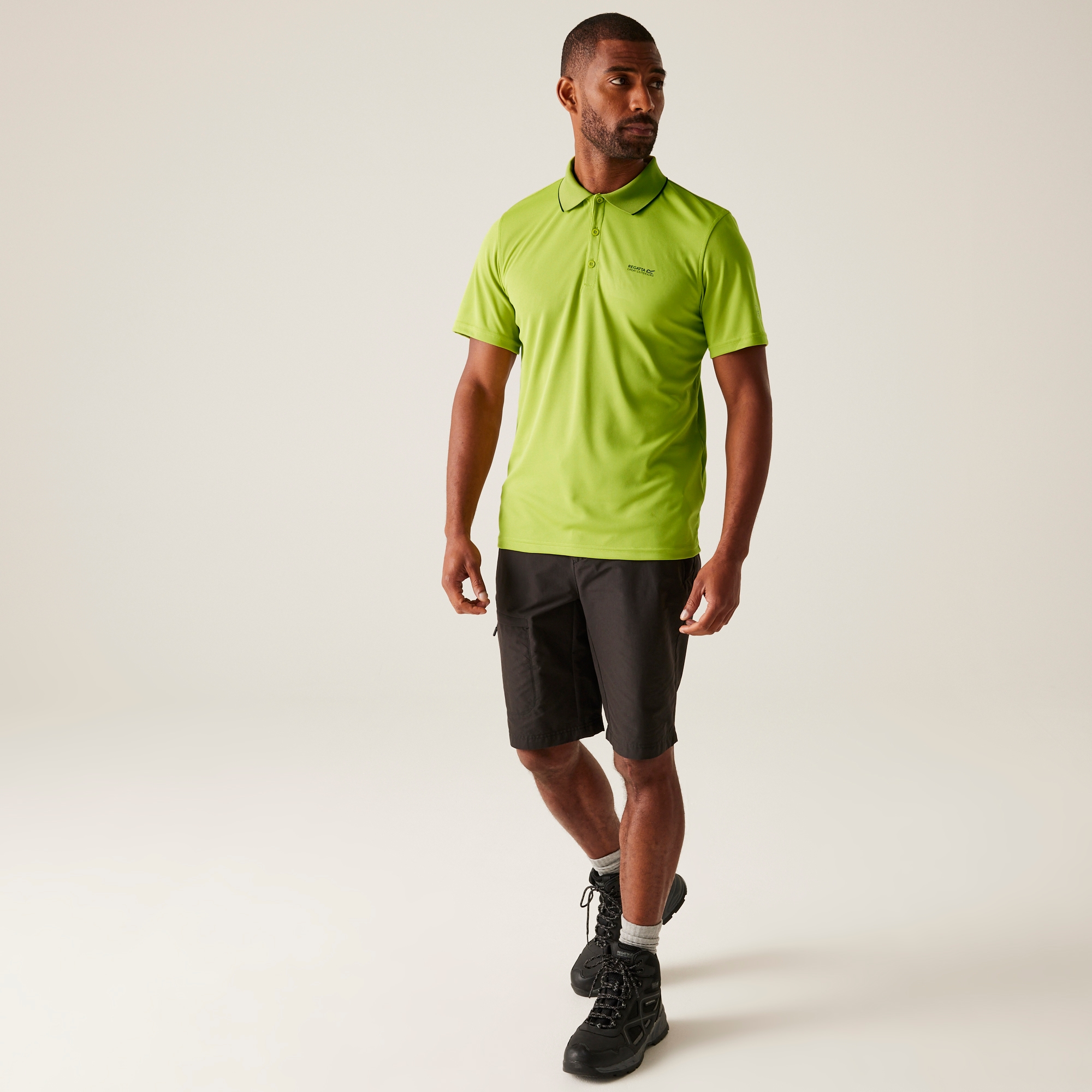 Men's Maverick V Active Polo Shirt | Grenoble Green