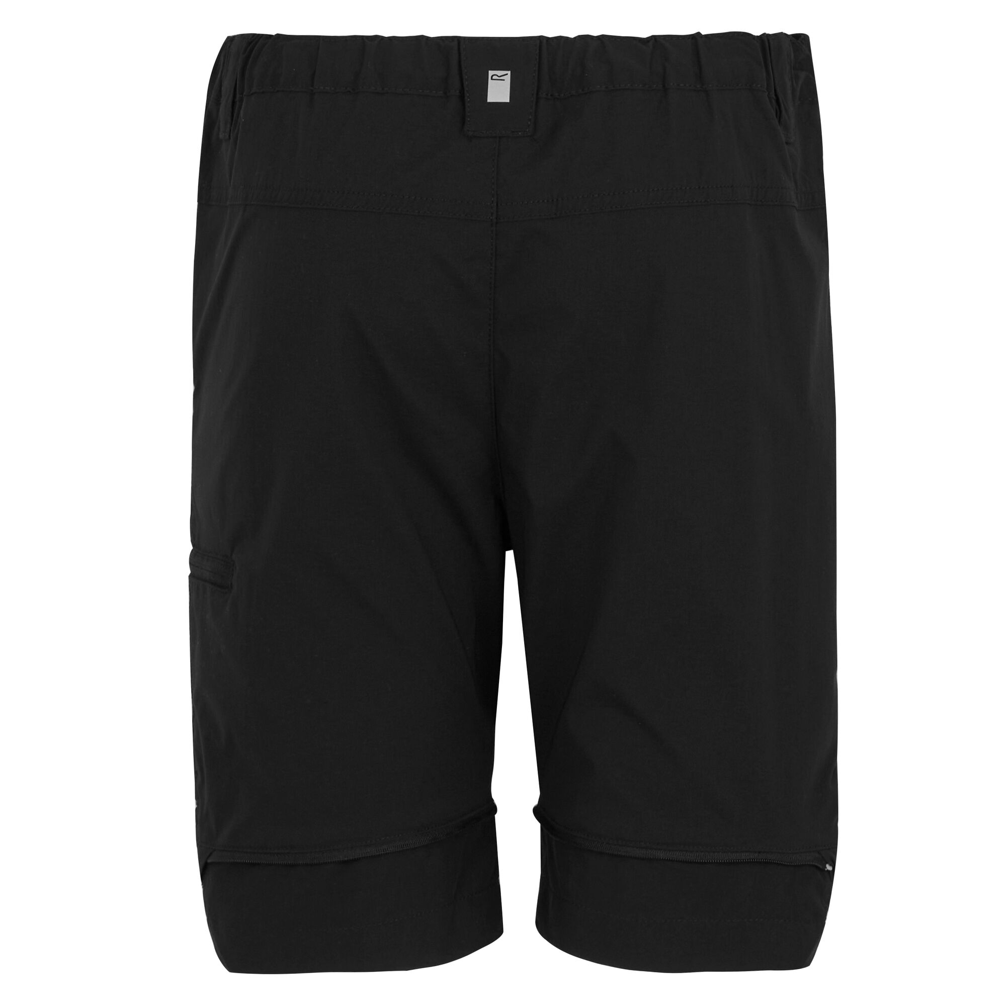 Kids' Highton Stretch Zip Off Walking Trousers | Black