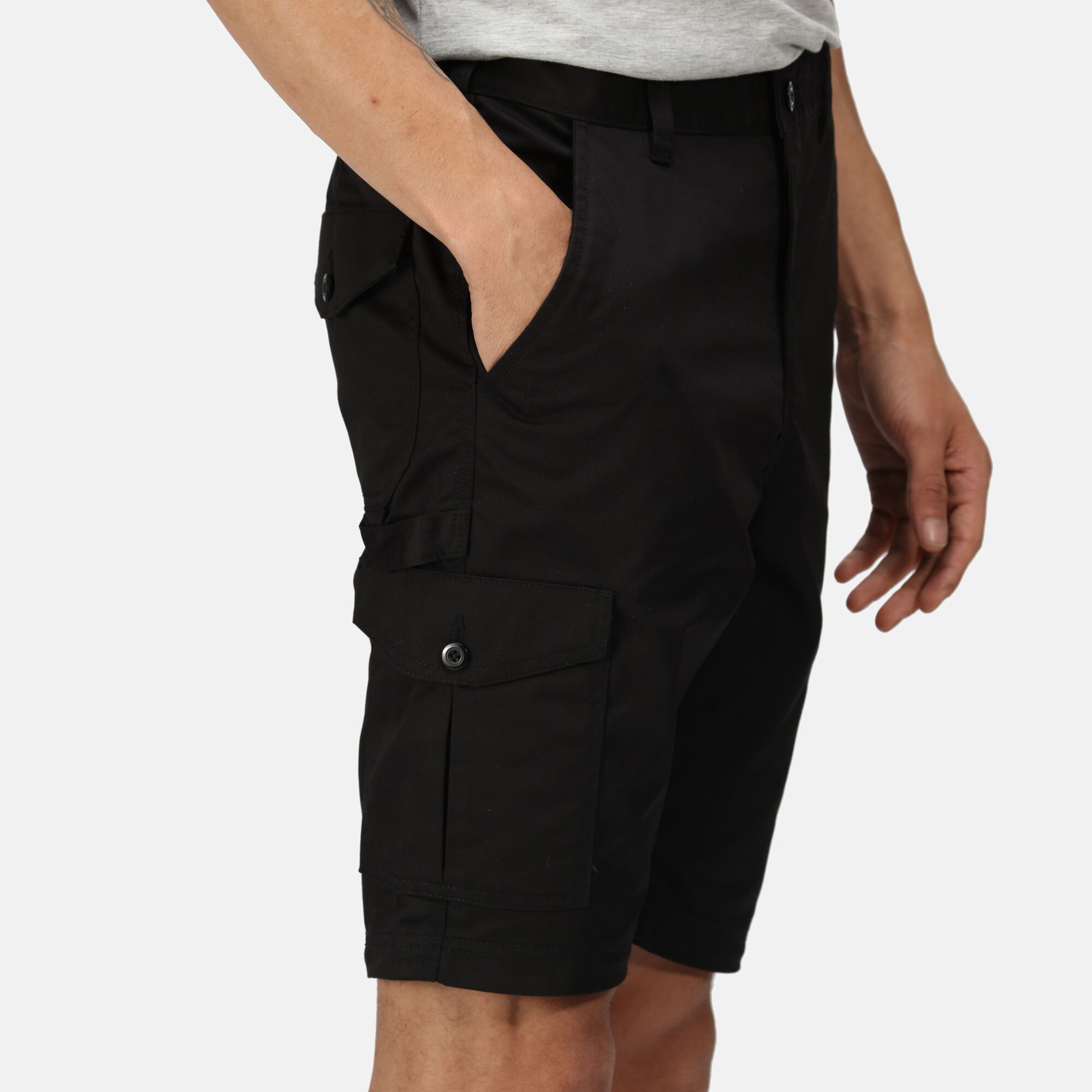 Men's Pro Cargo Shorts | Black