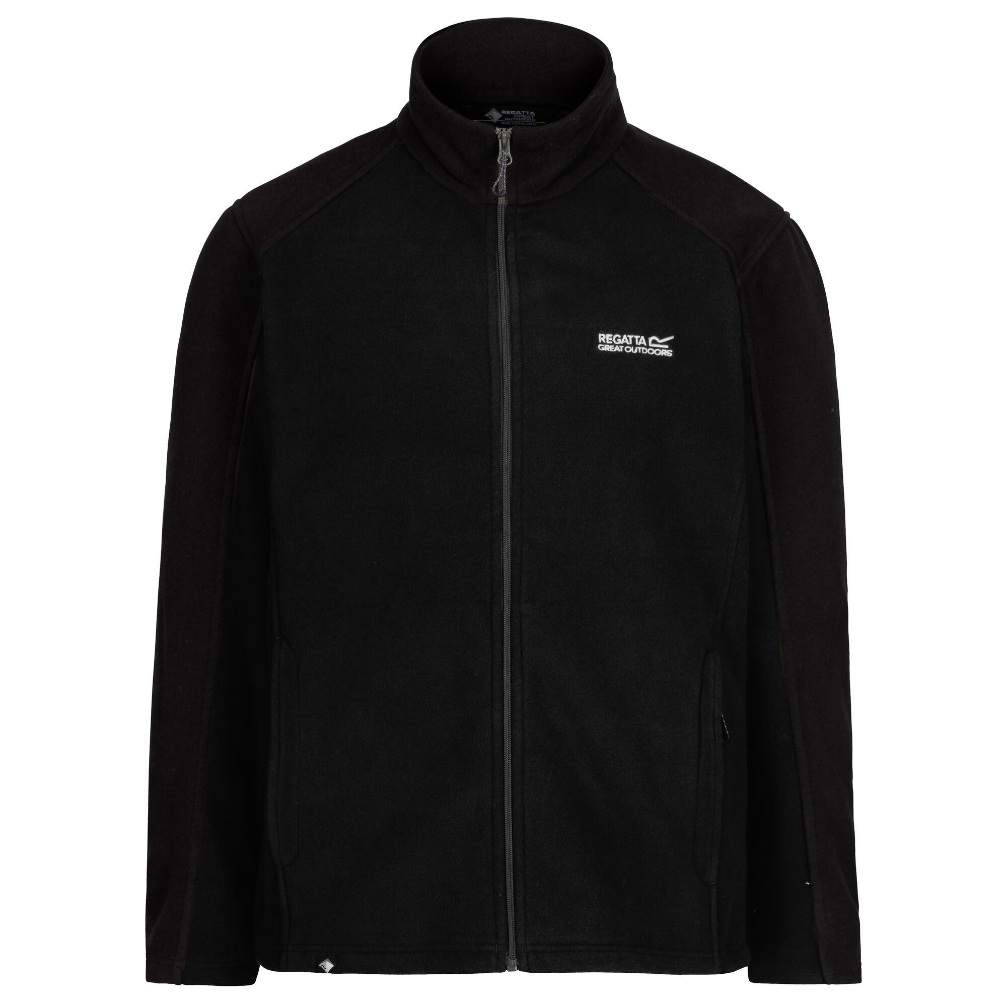 Men's Hedman II Heavyweight Full Zip Fleece | Black Black